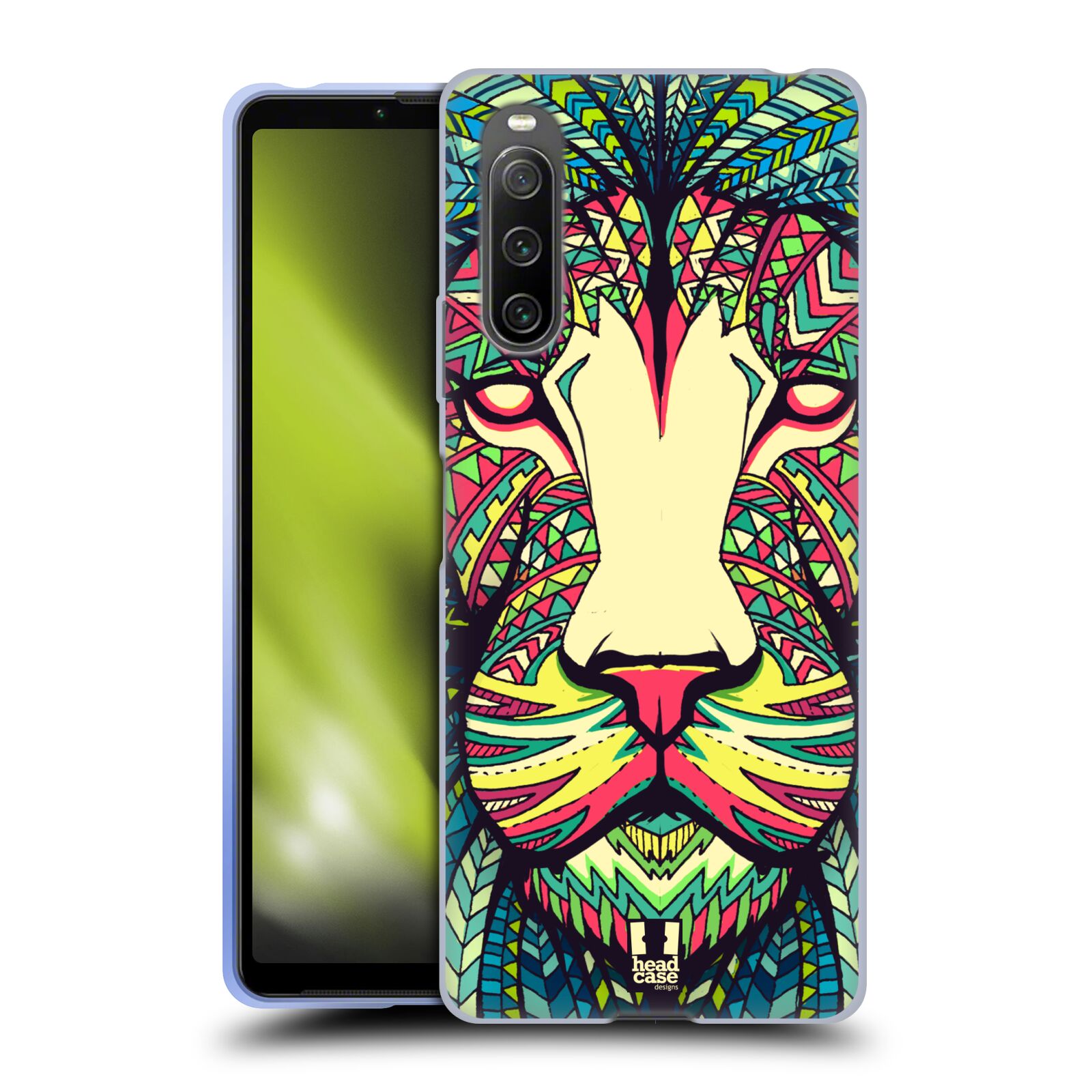 Silikonové pouzdro na mobil Sony Xperia 10 IV - Head Case - AZTEC LEV