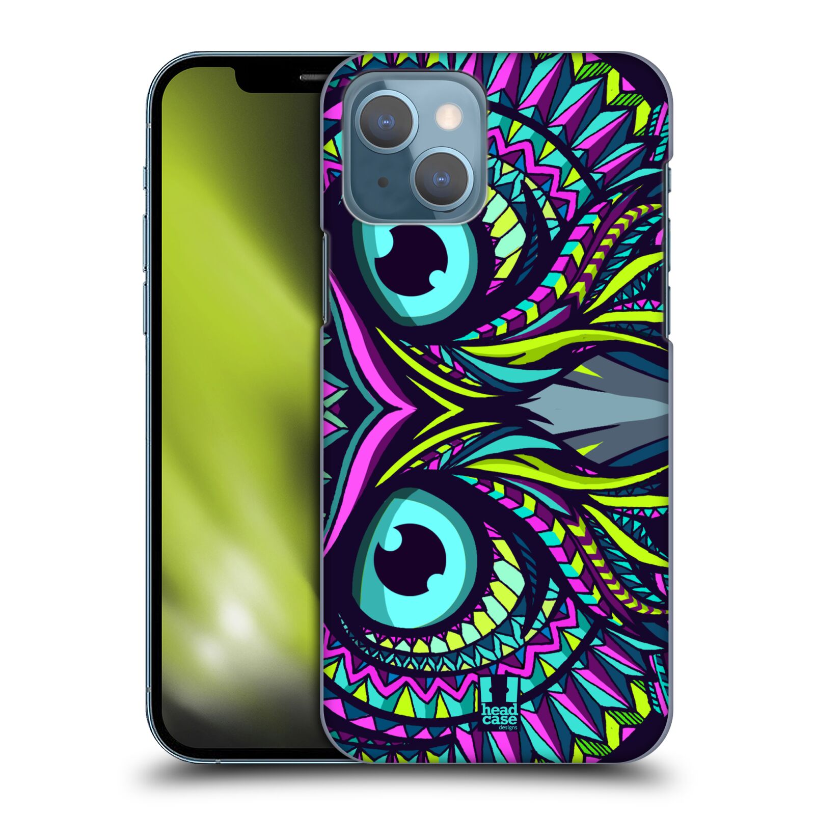 Plastové pouzdro na mobil Apple iPhone 13 - Head Case - AZTEC SOVA