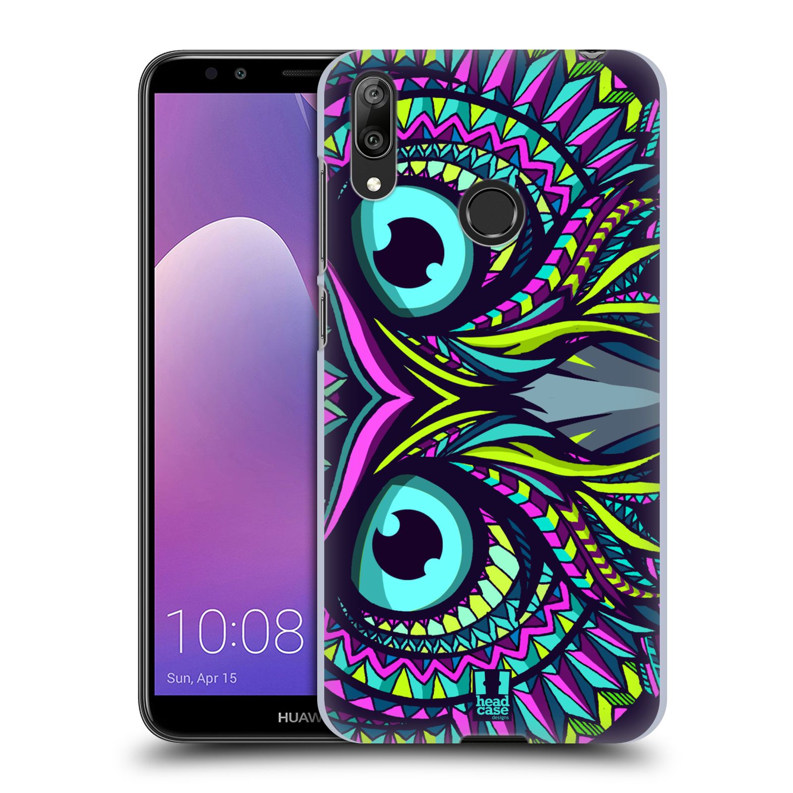 Plastové pouzdro na mobil Huawei Y7 (2019) - Head Case - AZTEC SOVA