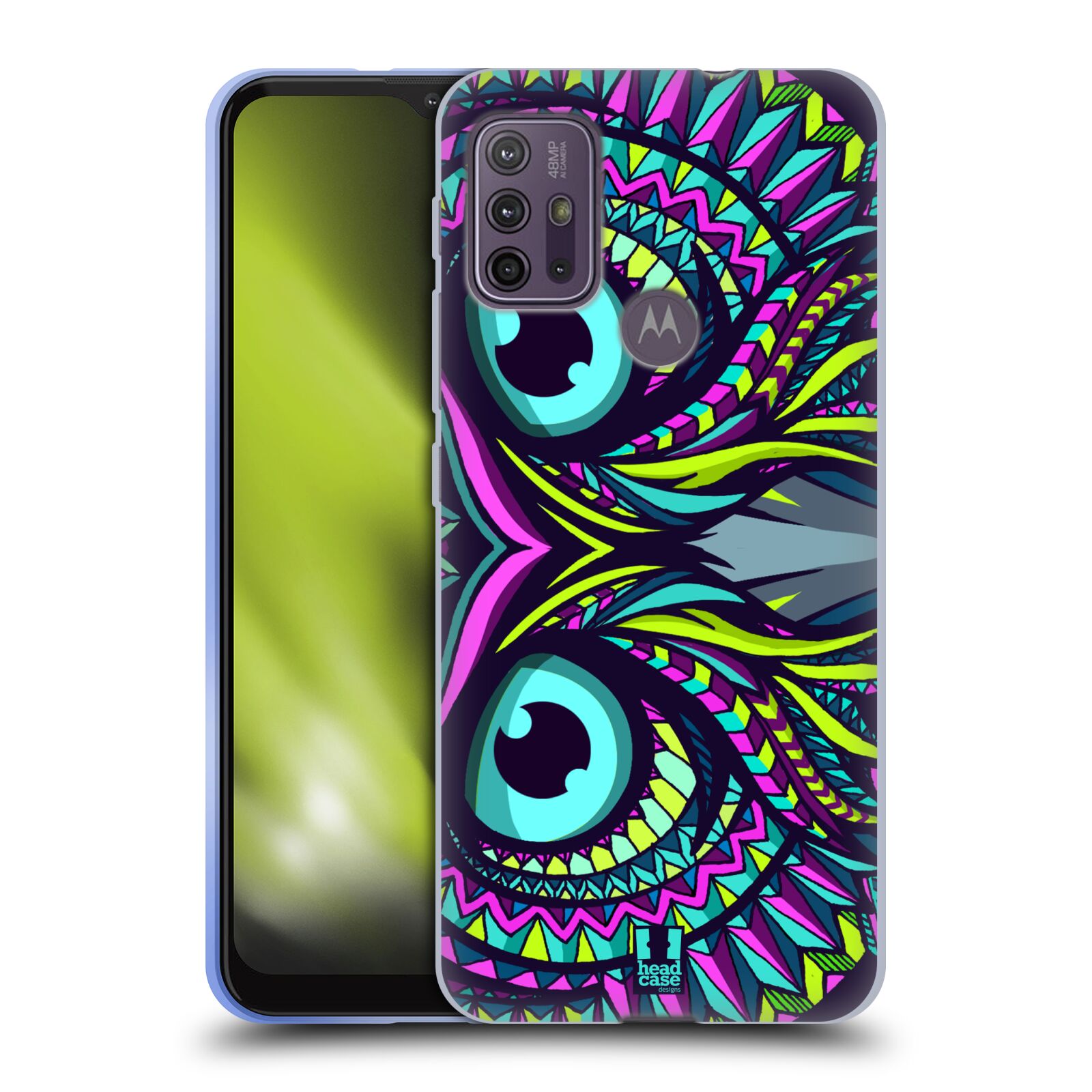 Silikonové pouzdro na mobil Motorola Moto G10 / G30 - Head Case - AZTEC SOVA