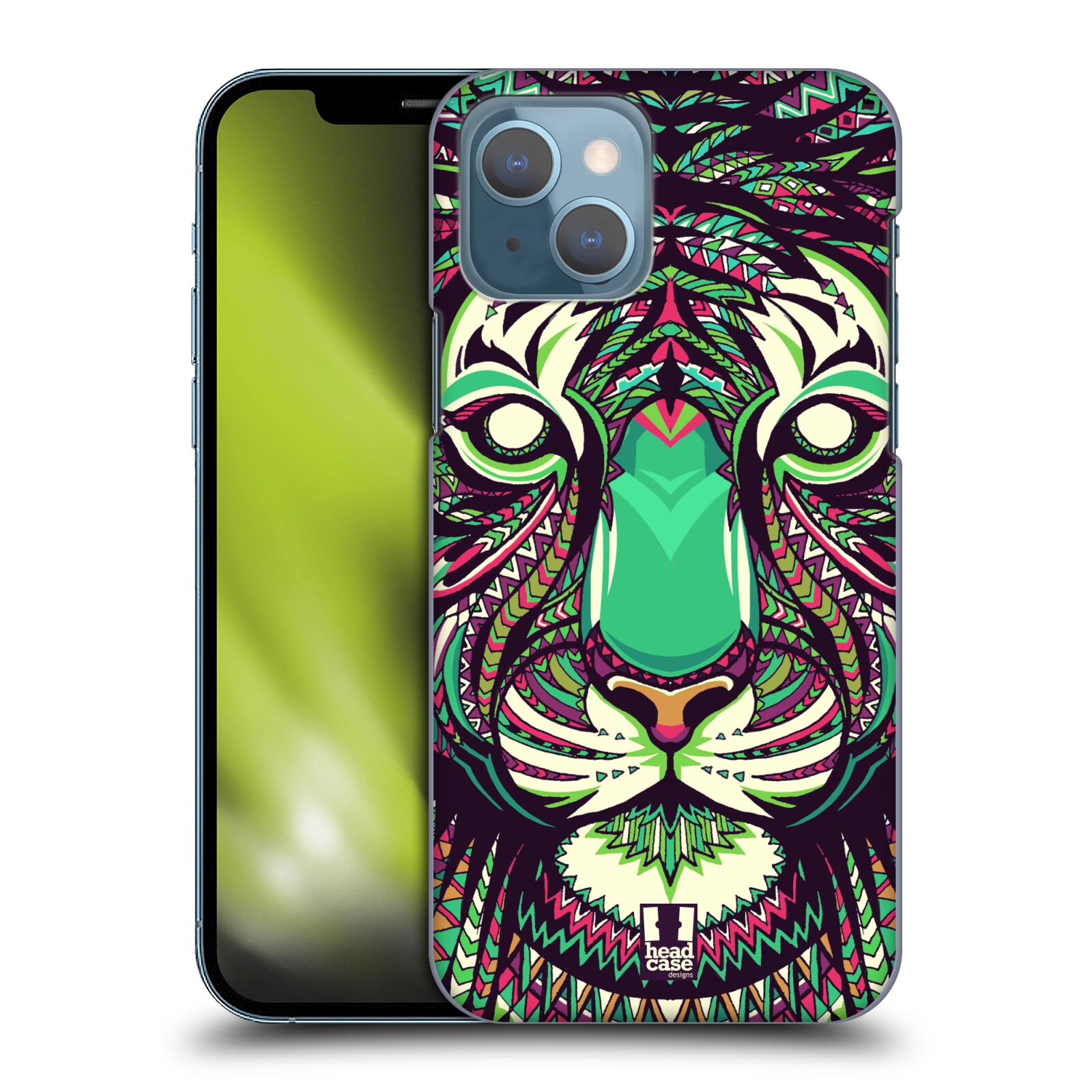 Plastové pouzdro na mobil Apple iPhone 13 - Head Case - AZTEC TYGR