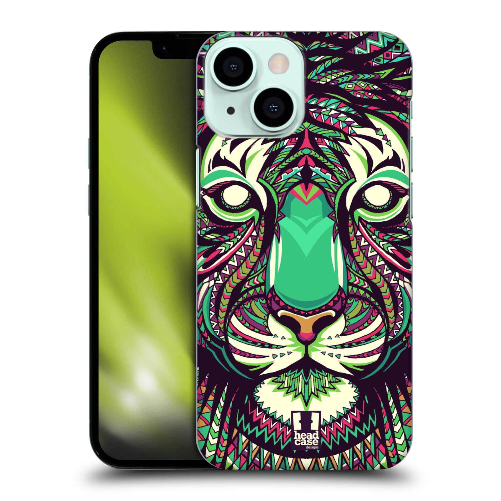 Plastové pouzdro na mobil Apple iPhone 13 Mini - Head Case - AZTEC TYGR