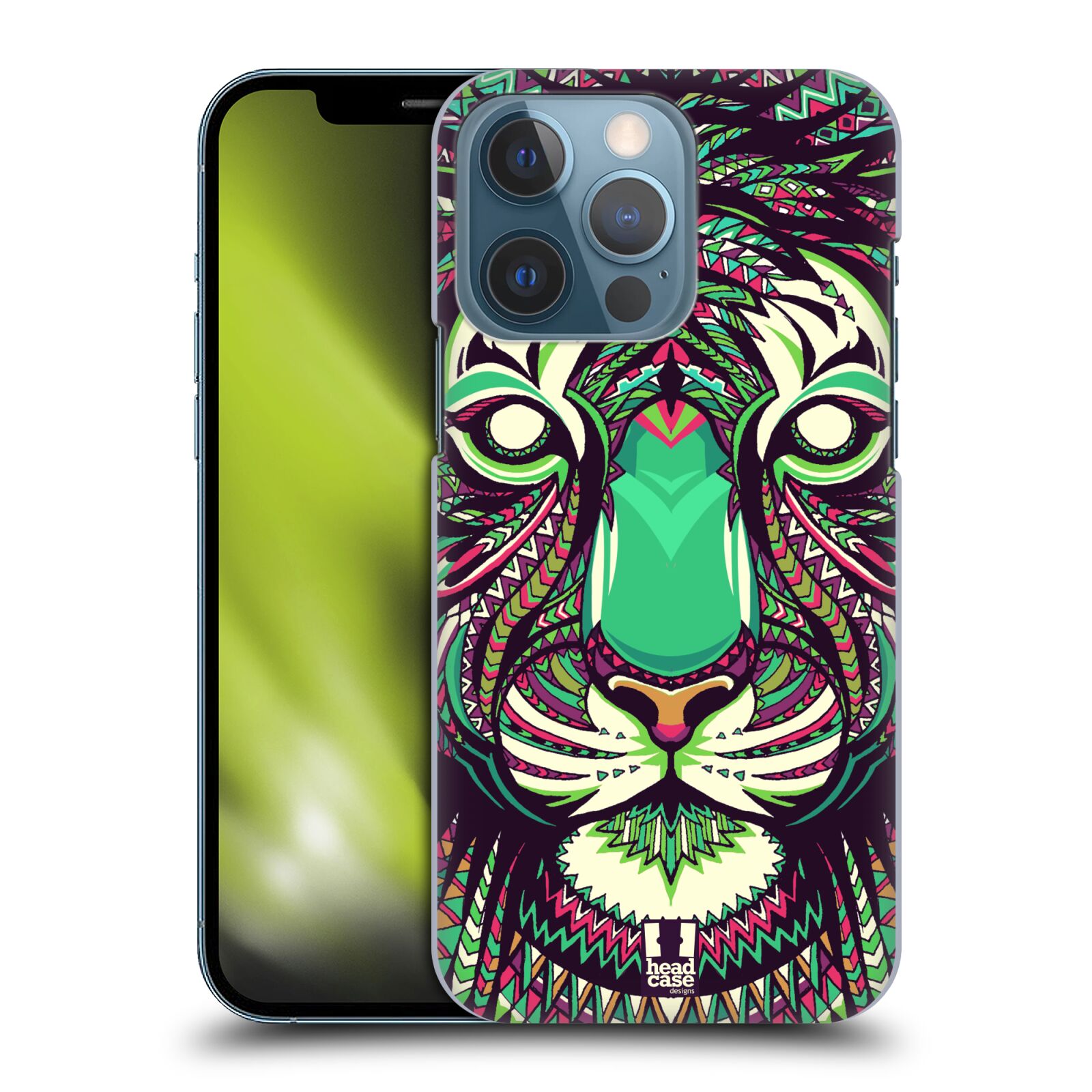 Plastové pouzdro na mobil Apple iPhone 13 Pro - Head Case - AZTEC TYGR