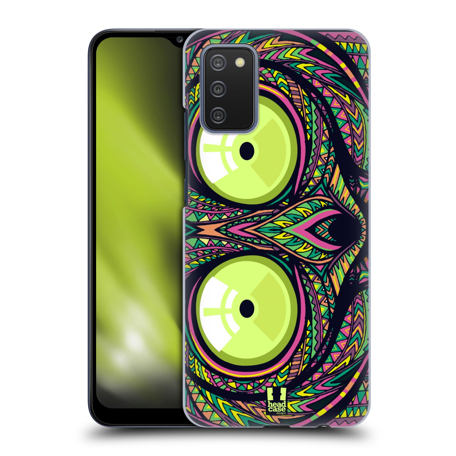 Plastové pouzdro na mobil Samsung Galaxy A02s - Head Case - AZTEC NÁRTOUN