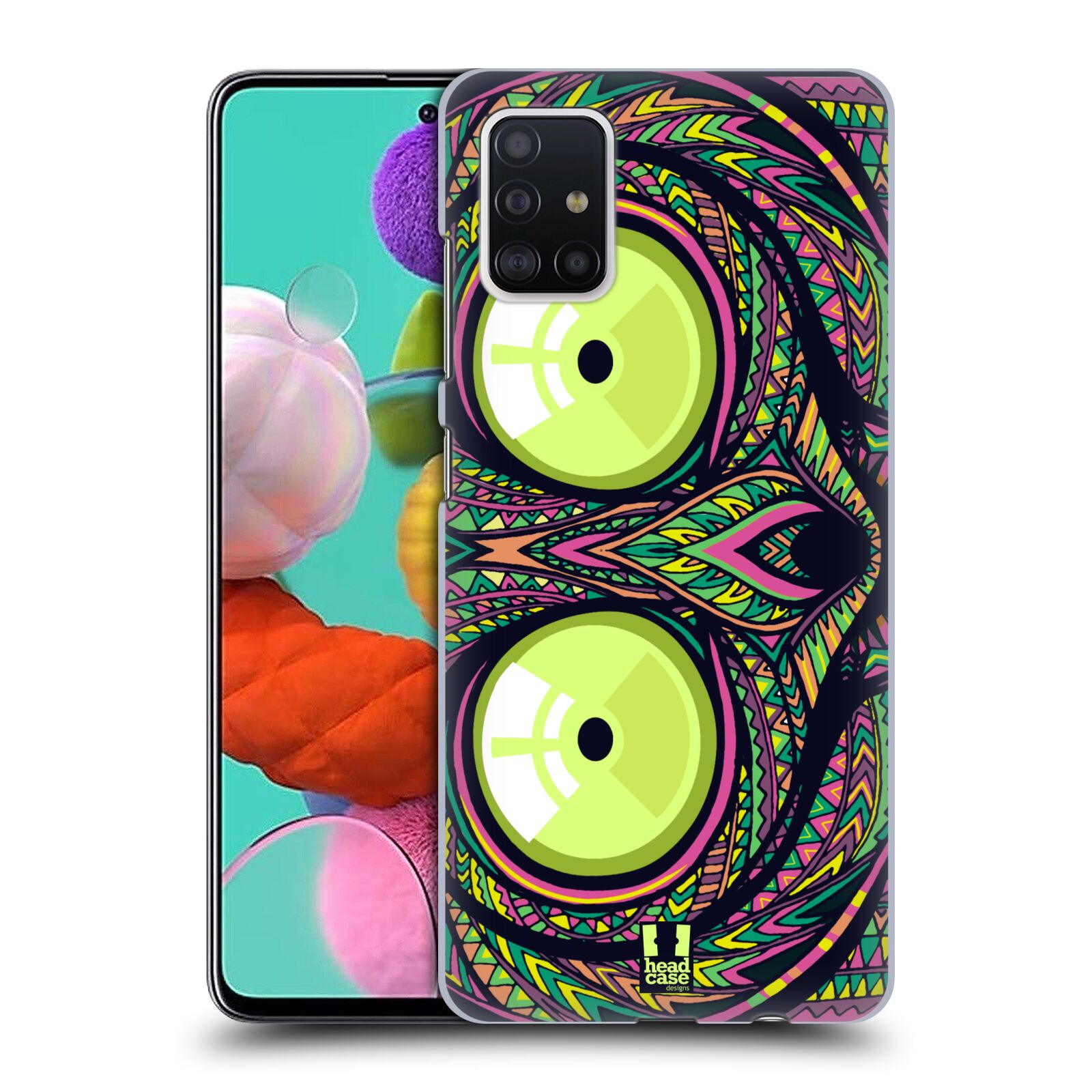Plastové pouzdro na mobil Samsung Galaxy A51 - Head Case - AZTEC NÁRTOUN
