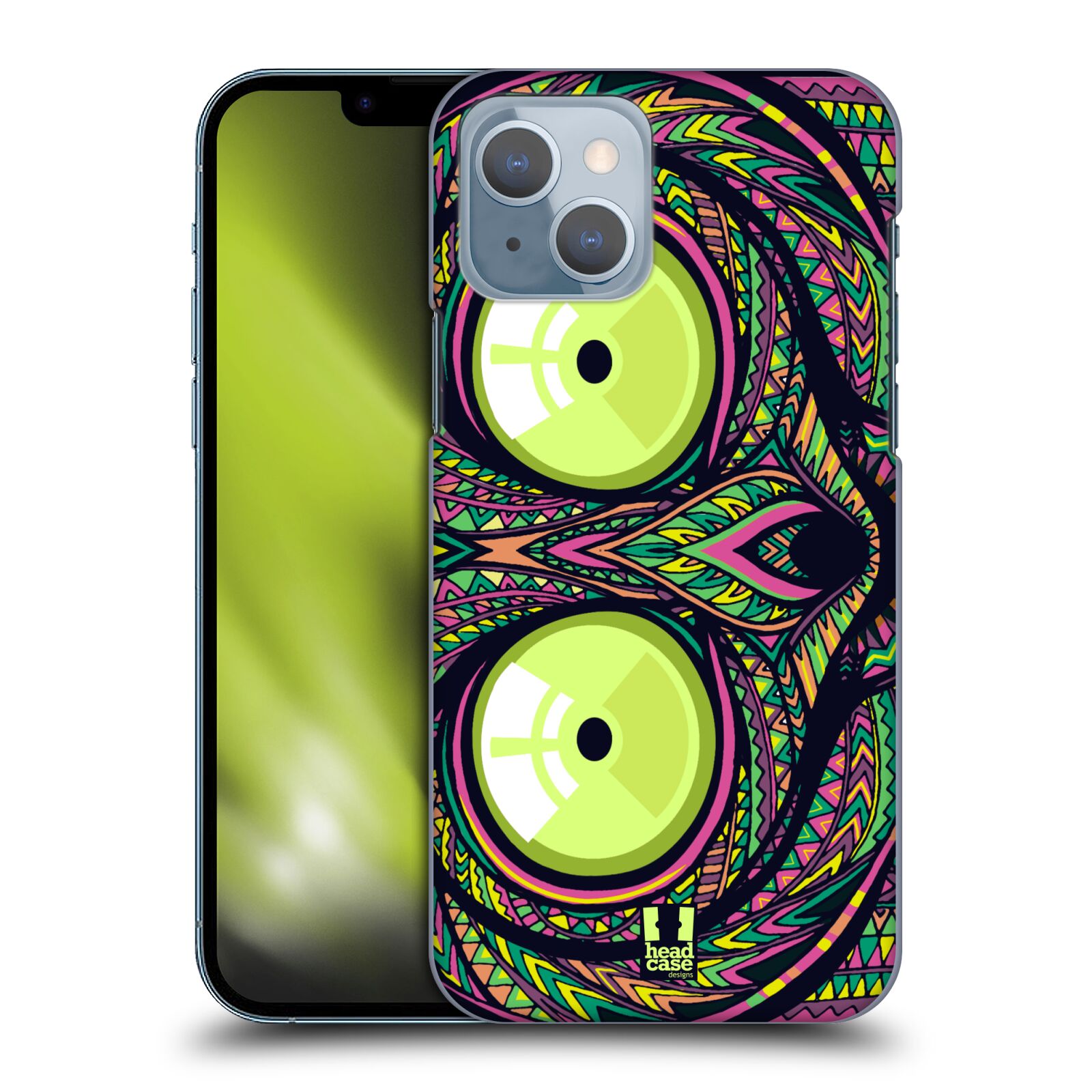 Plastové pouzdro na mobil Apple iPhone 14 - Head Case - AZTEC NÁRTOUN