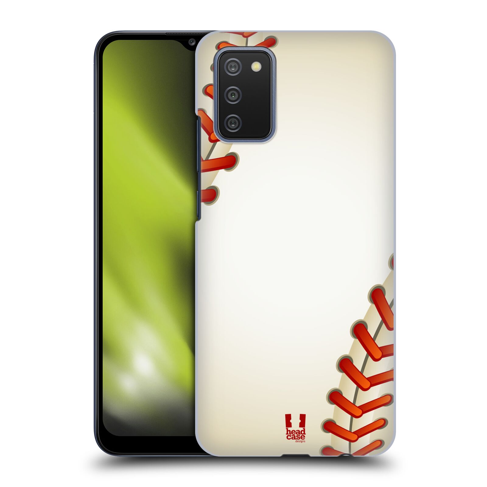 Plastové pouzdro na mobil Samsung Galaxy A02s - Head Case - Baseballový míček