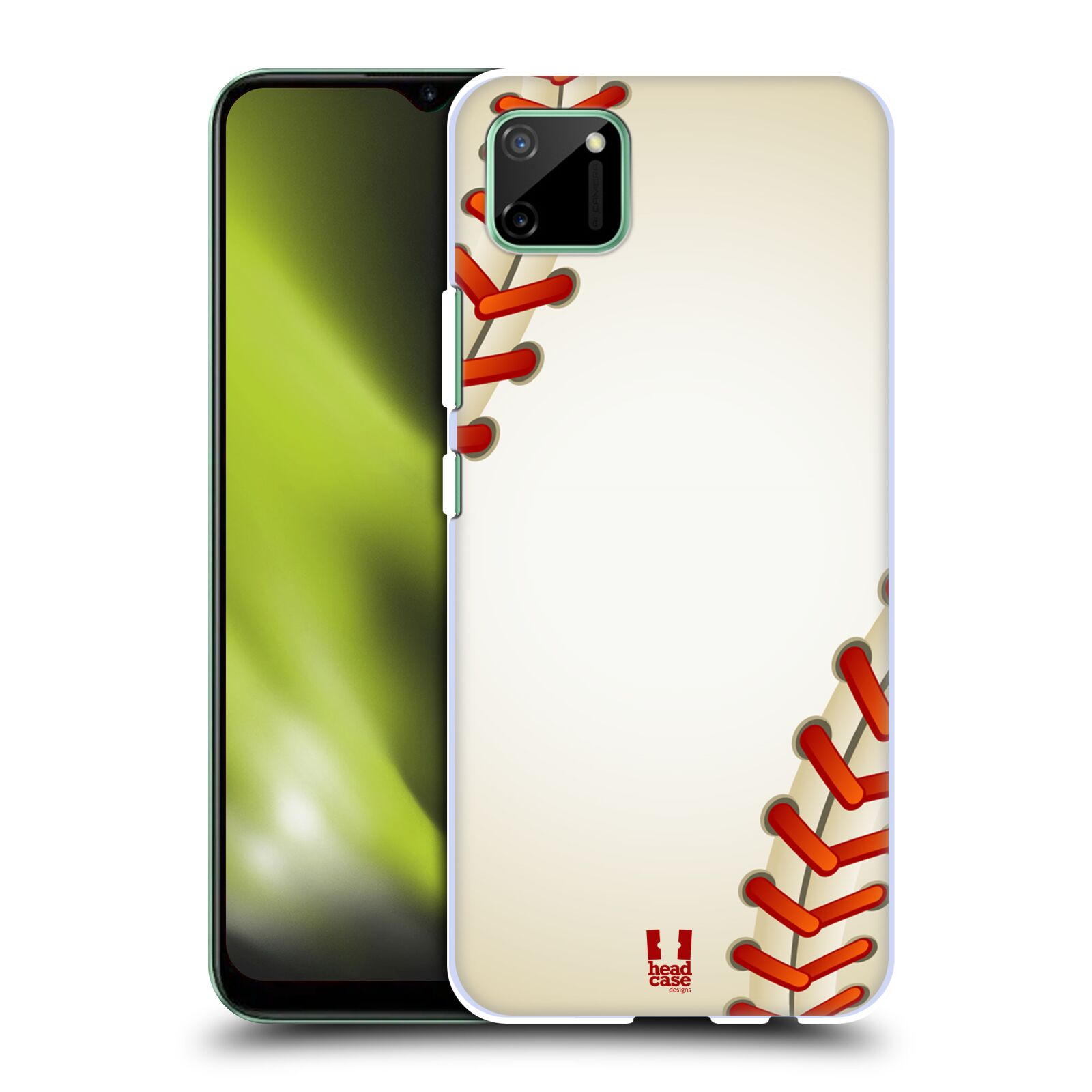 Plastové pouzdro na mobil Realme C11 - Head Case - Baseballový míček