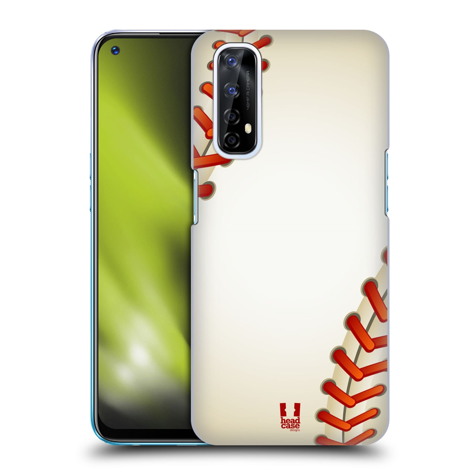 Plastové pouzdro na mobil Realme 7 - Head Case - Baseballový míček
