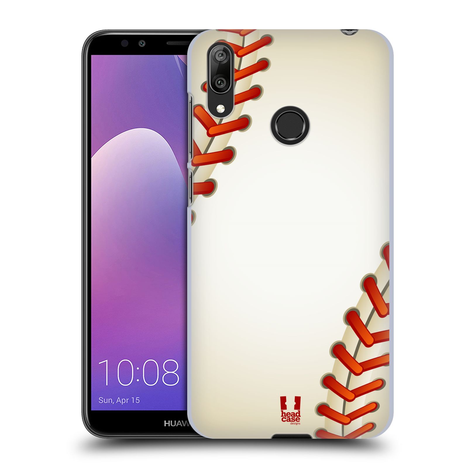 Plastové pouzdro na mobil Huawei Y7 (2019) - Head Case - Baseballový míček