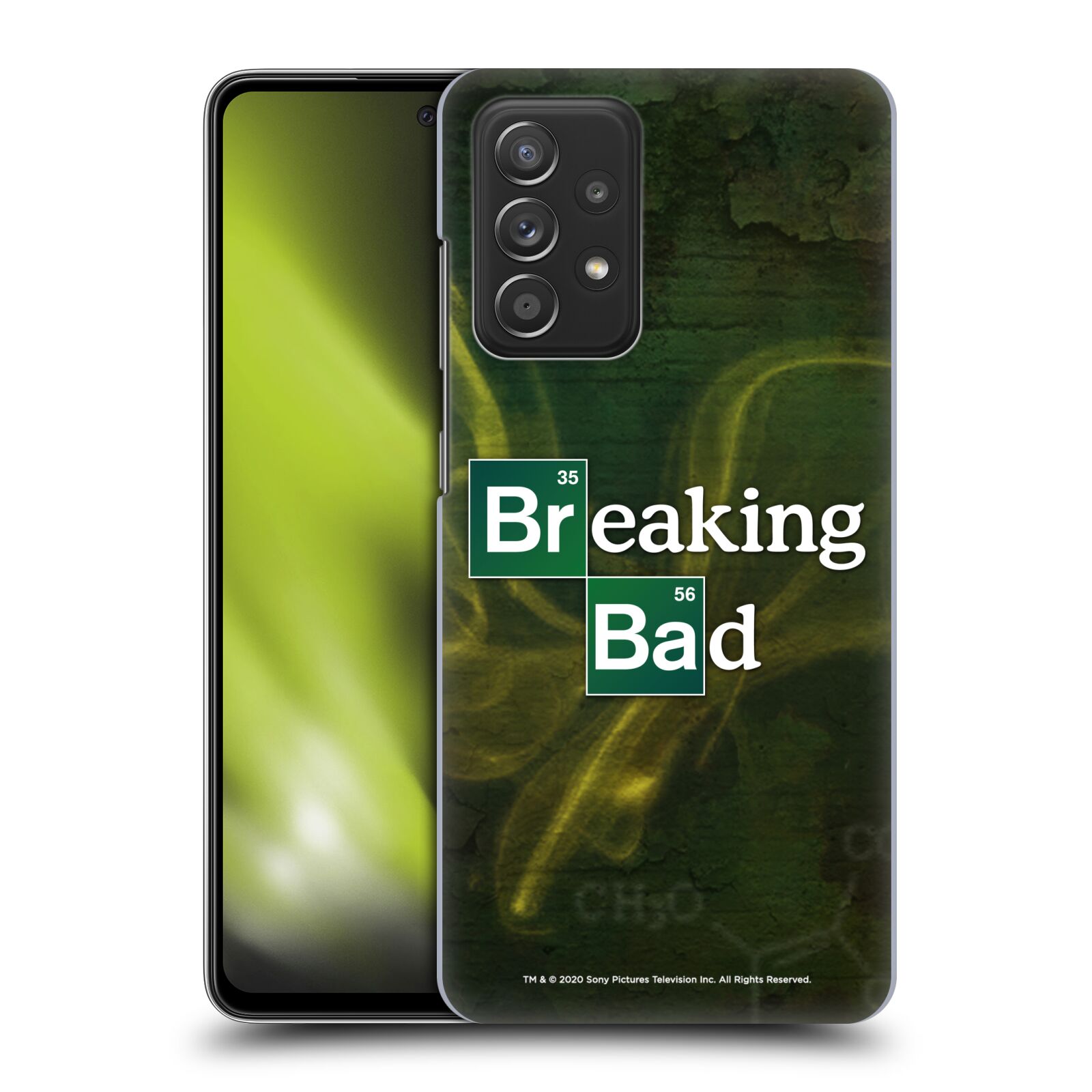 Plastové pouzdro na mobil Samsung Galaxy A52 / A52 5G / A52s 5G - Breaking Bad - Perníkový táta - Logo