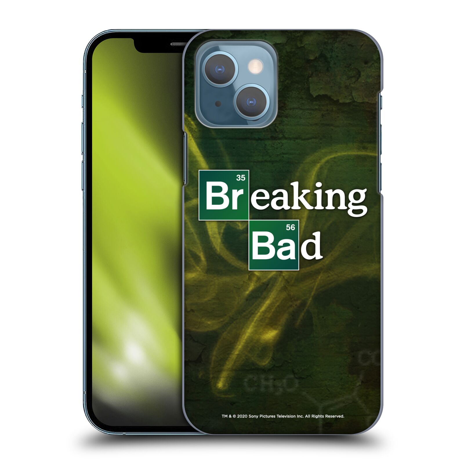 Plastové pouzdro na mobil Apple iPhone 13 - Breaking Bad - Perníkový táta - Logo