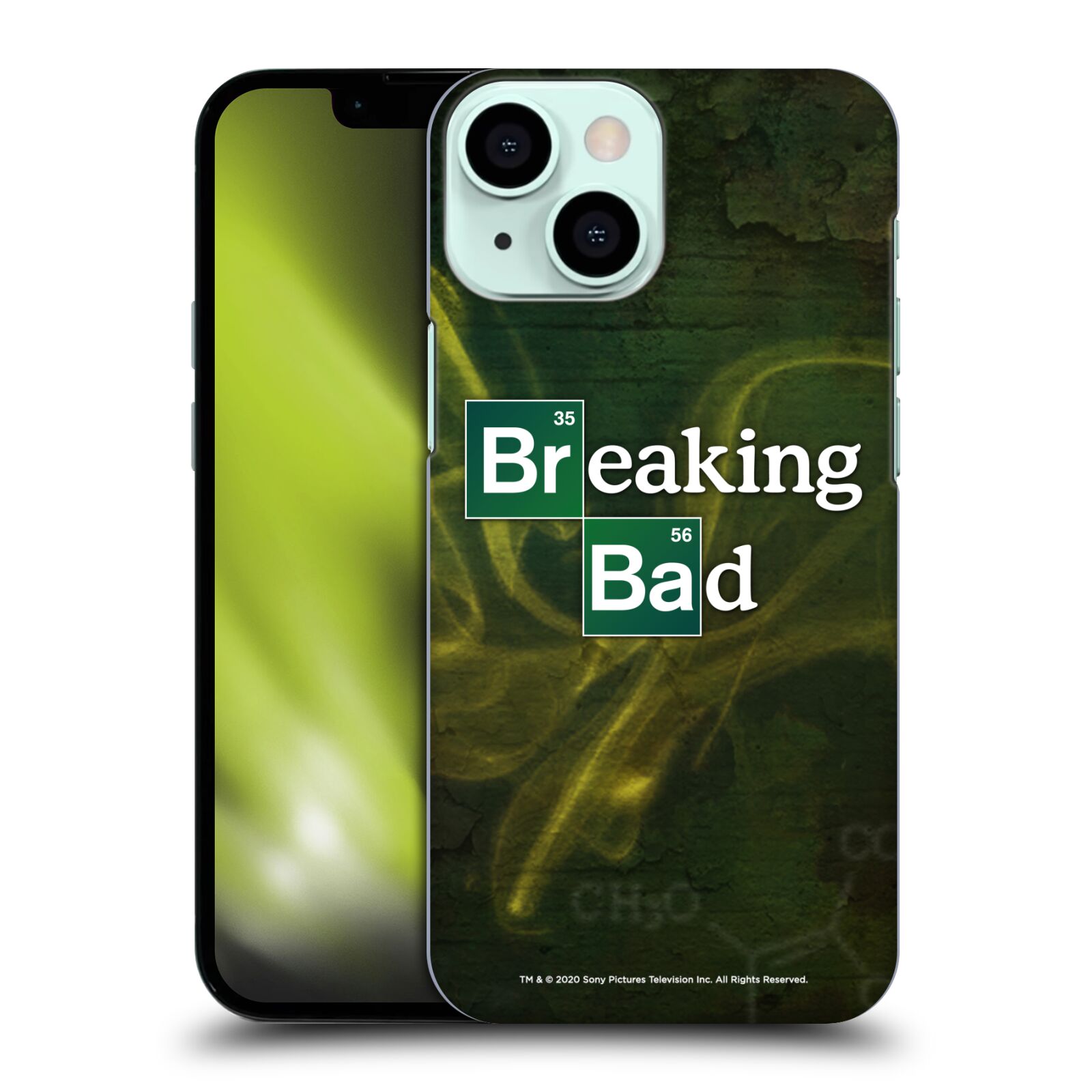 Plastové pouzdro na mobil Apple iPhone 13 Mini - Breaking Bad - Perníkový táta - Logo