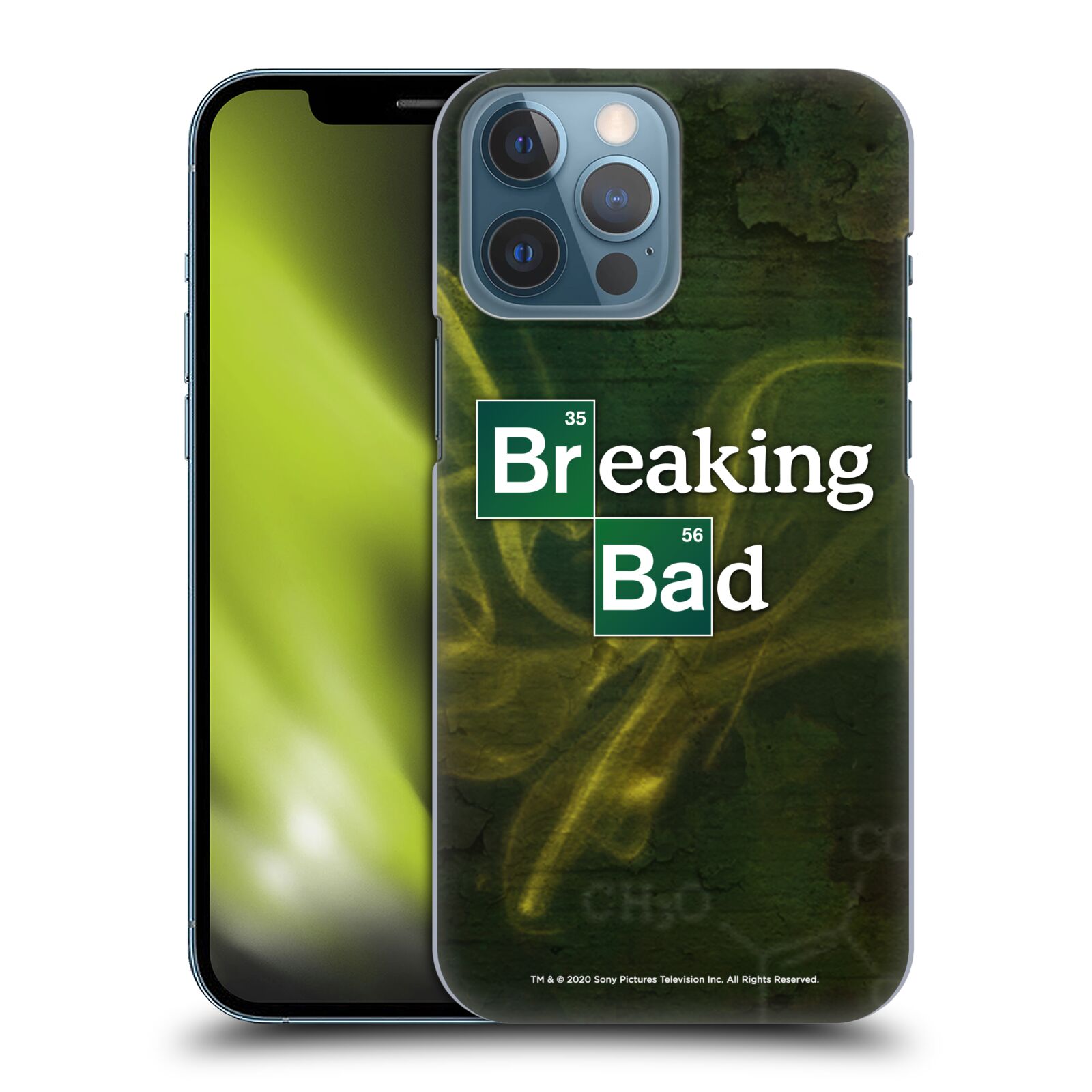 Plastové pouzdro na mobil Apple iPhone 13 Pro Max - Breaking Bad - Perníkový táta - Logo