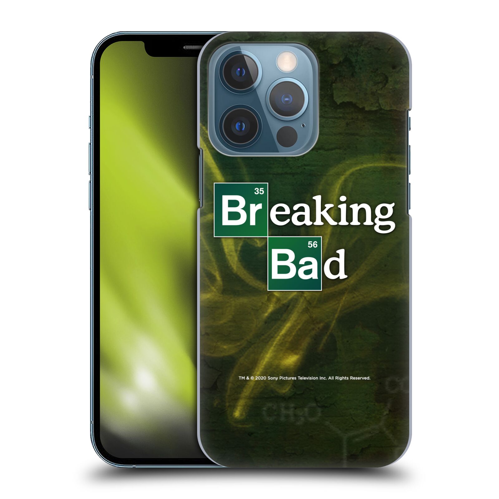Plastové pouzdro na mobil Apple iPhone 13 Pro - Breaking Bad - Perníkový táta - Logo
