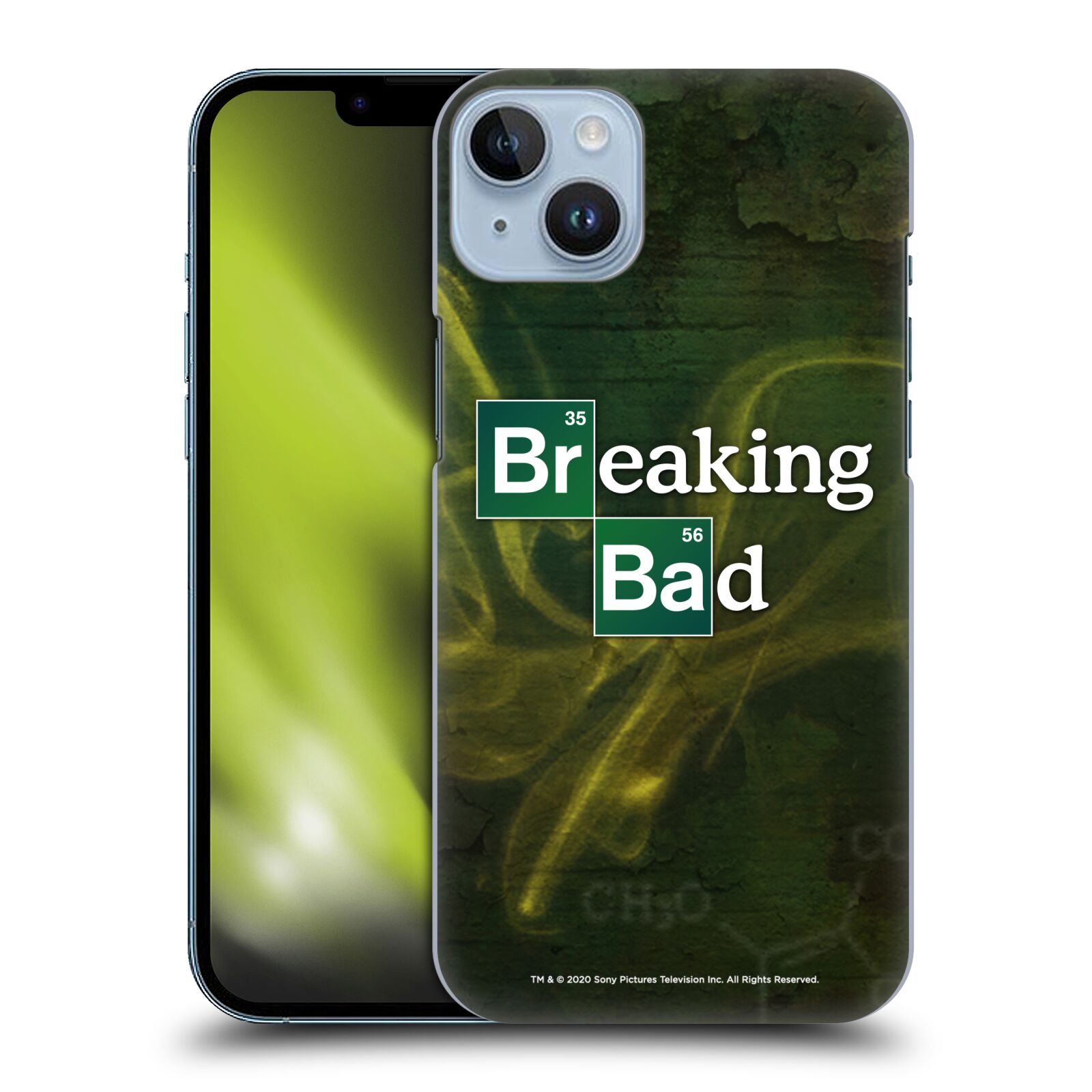 Plastové pouzdro na mobil Apple iPhone 14 Plus - Breaking Bad - Perníkový táta - Logo