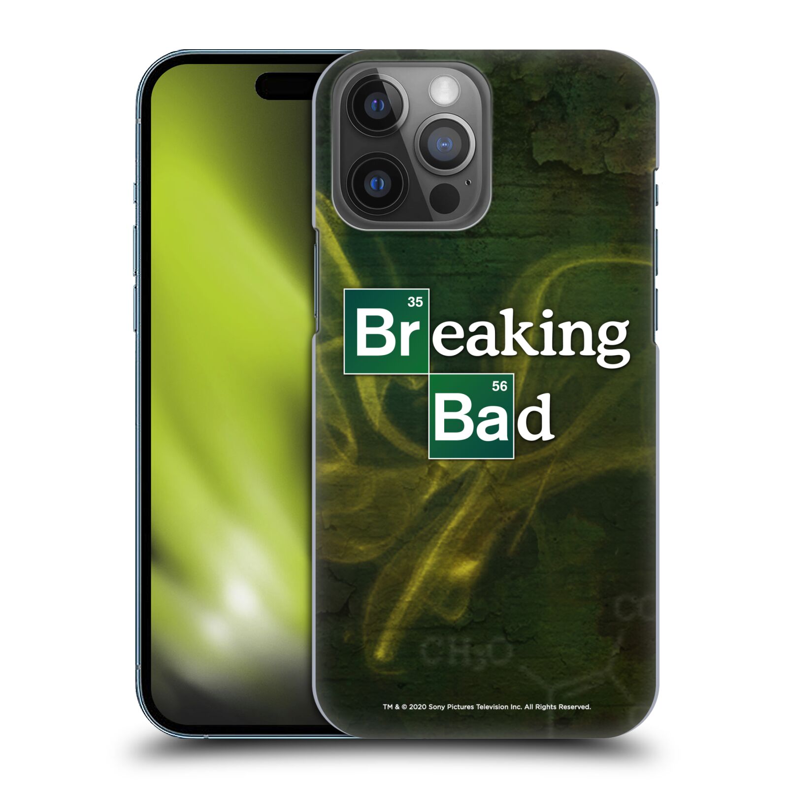 Plastové pouzdro na mobil Apple iPhone 14 Pro Max - Breaking Bad - Perníkový táta - Logo