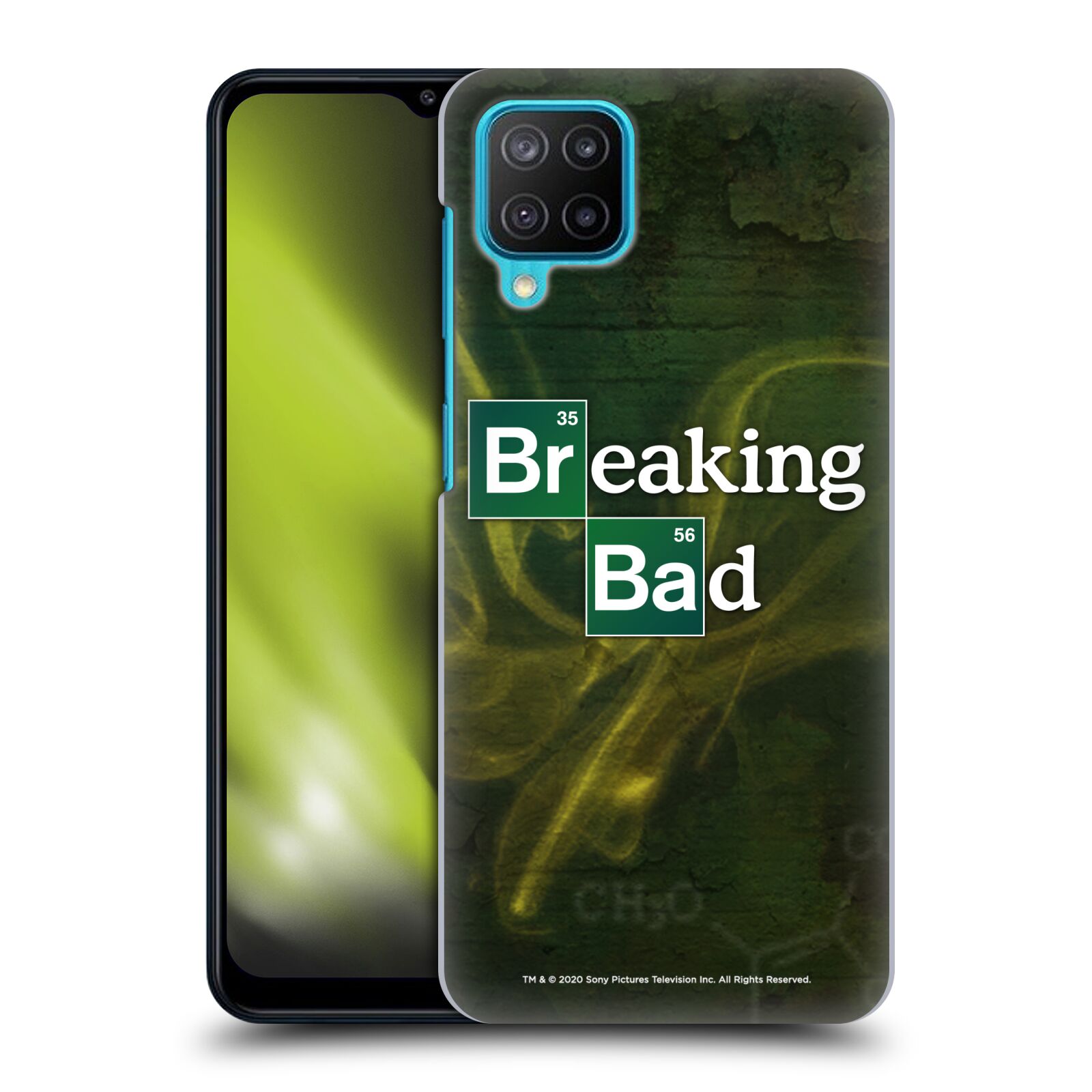 Plastové pouzdro na mobil Samsung Galaxy M12 - Breaking Bad - Perníkový táta - Logo