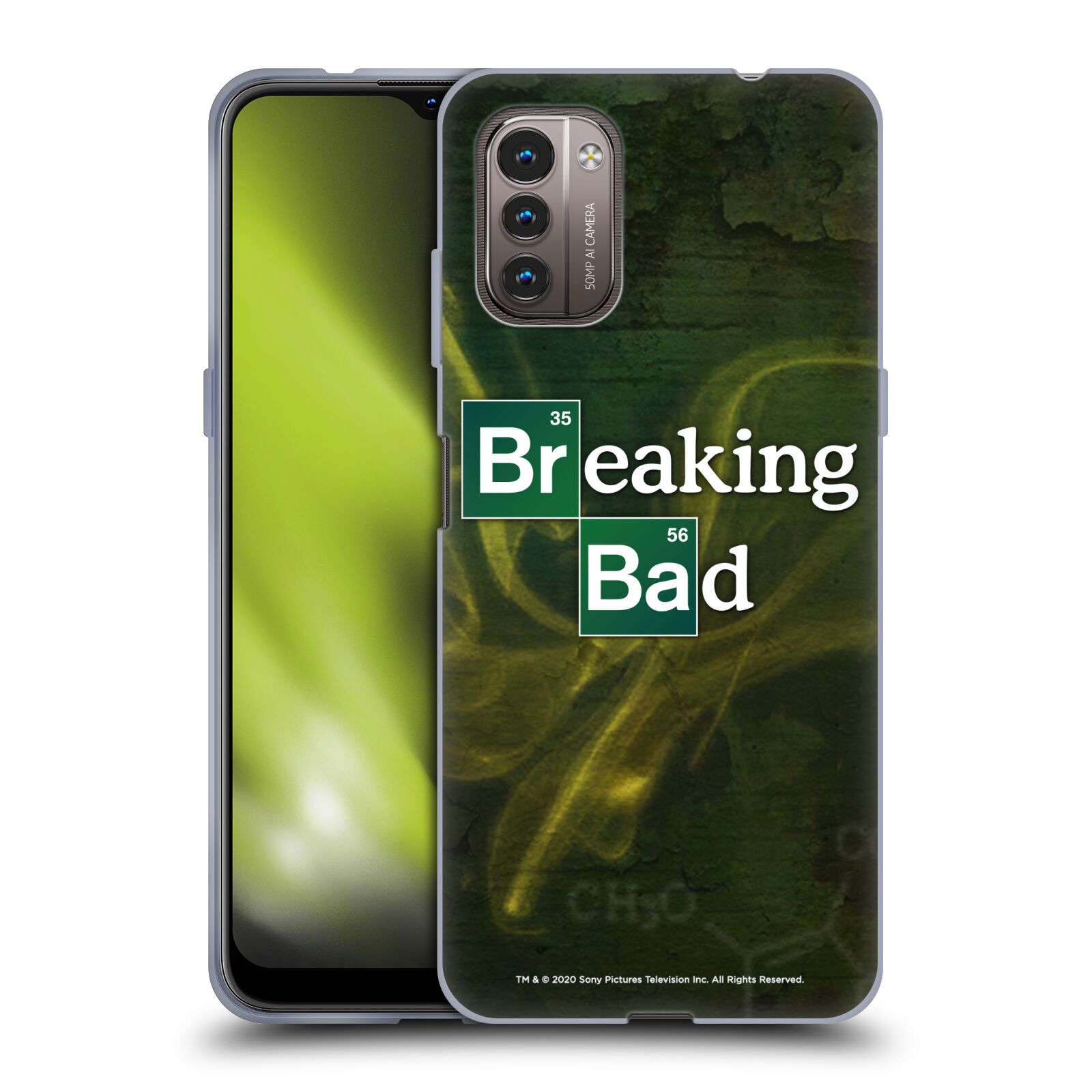 Silikonové pouzdro na mobil Nokia G11 / G21 - Breaking Bad - Perníkový táta - Logo