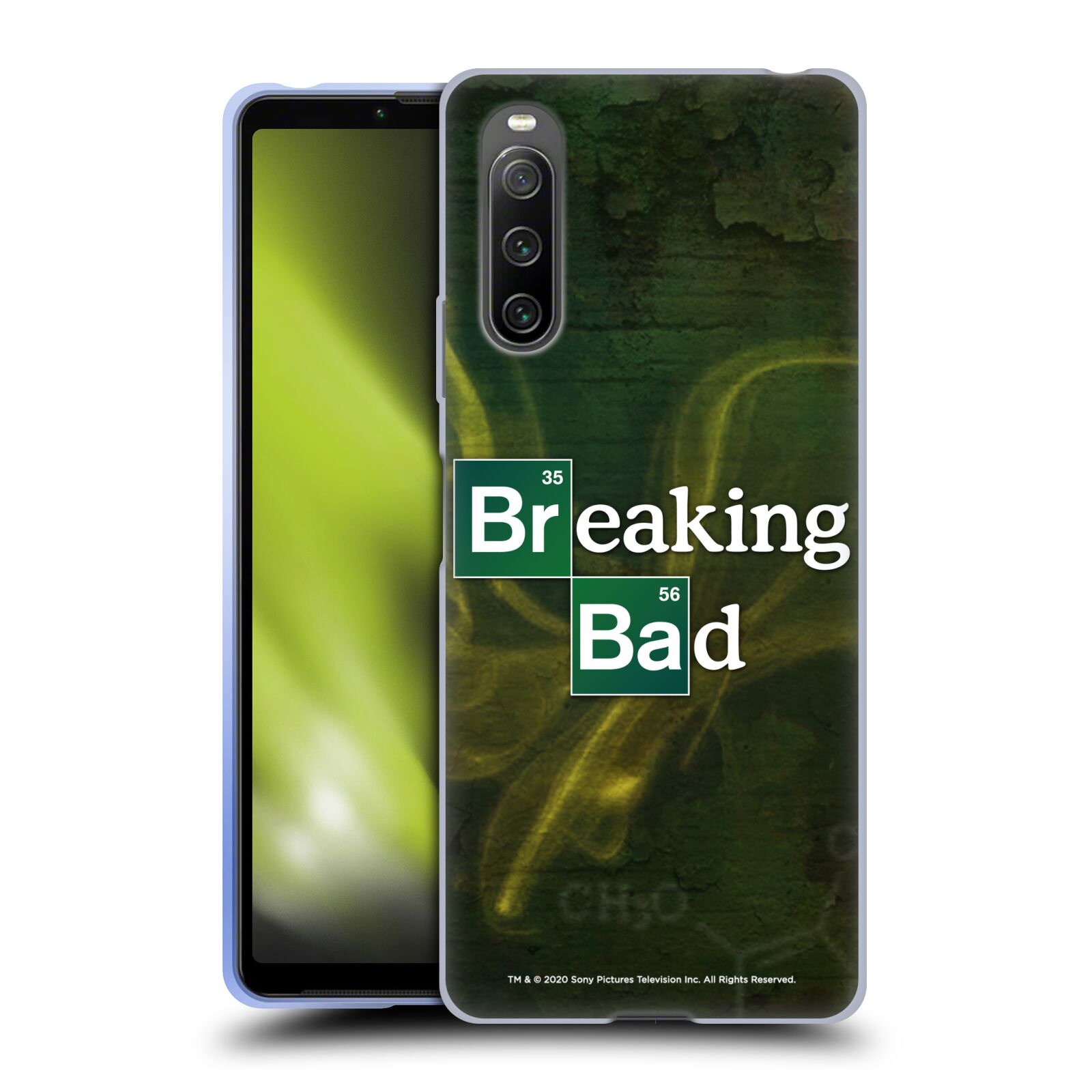 Silikonové pouzdro na mobil Sony Xperia 10 IV - Breaking Bad - Perníkový táta - Logo