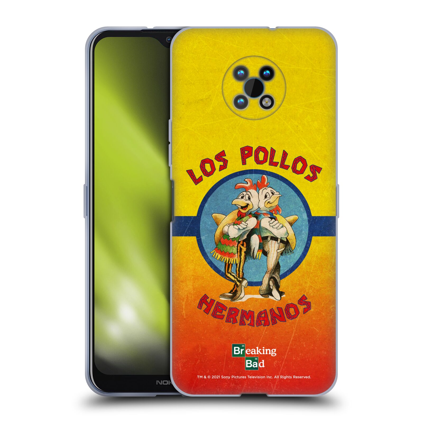 Silikonové pouzdro na mobil Nokia G50 5G - Breaking Bad - Perníkový táta - Los Pollos Hermanos