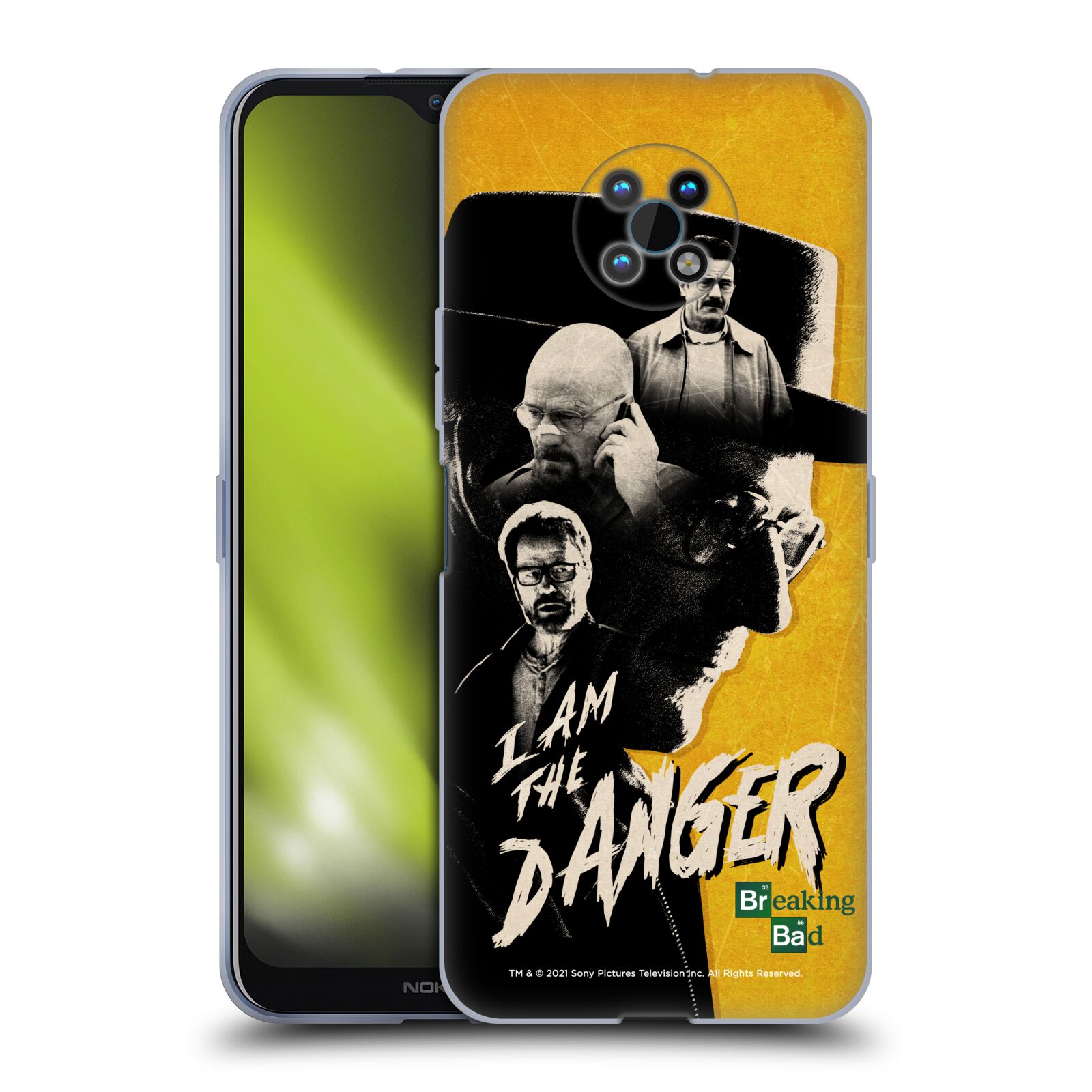 Silikonové pouzdro na mobil Nokia G50 5G - Breaking Bad - Perníkový táta - I Am The Danger