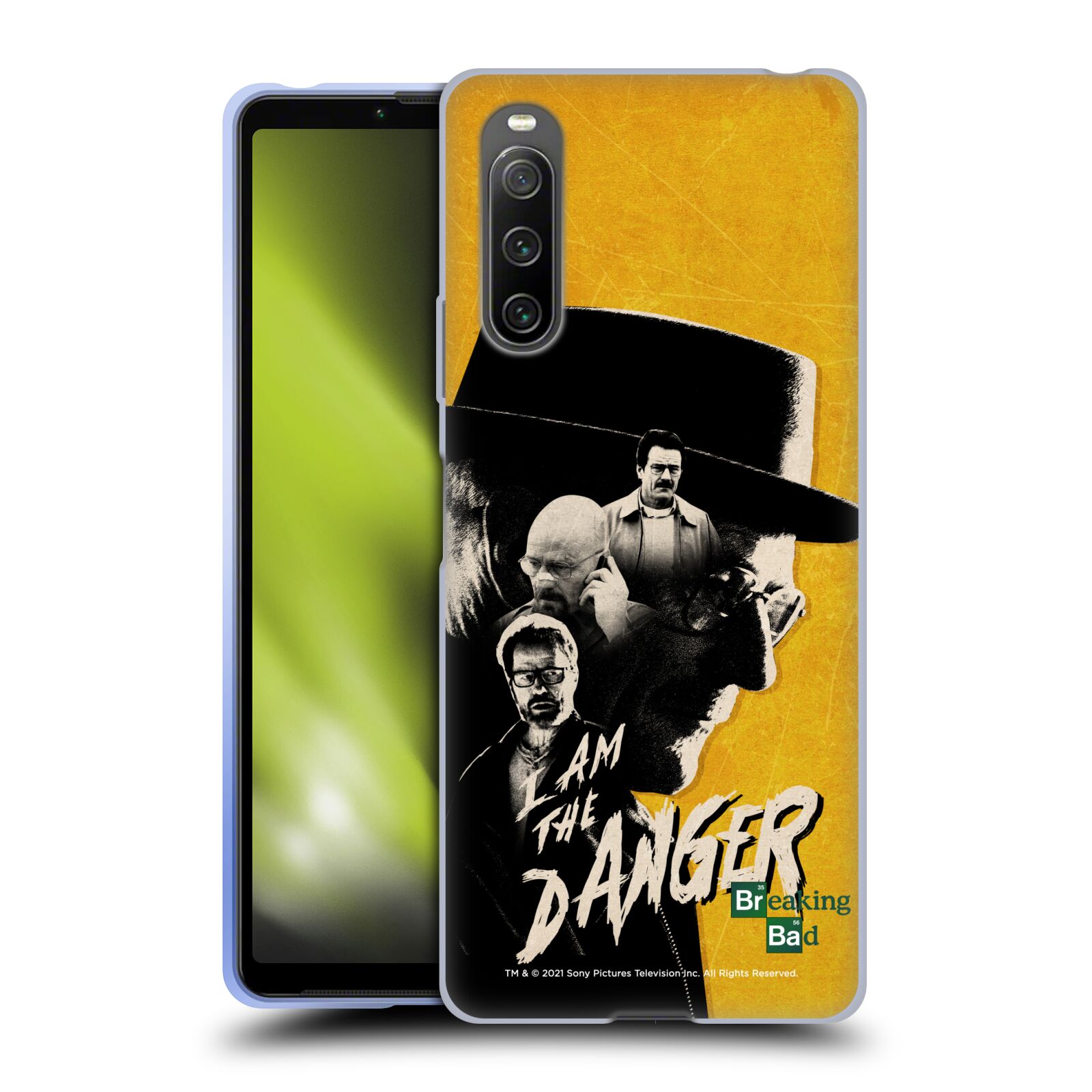 Silikonové pouzdro na mobil Sony Xperia 10 IV - Breaking Bad - Perníkový táta - I Am The Danger