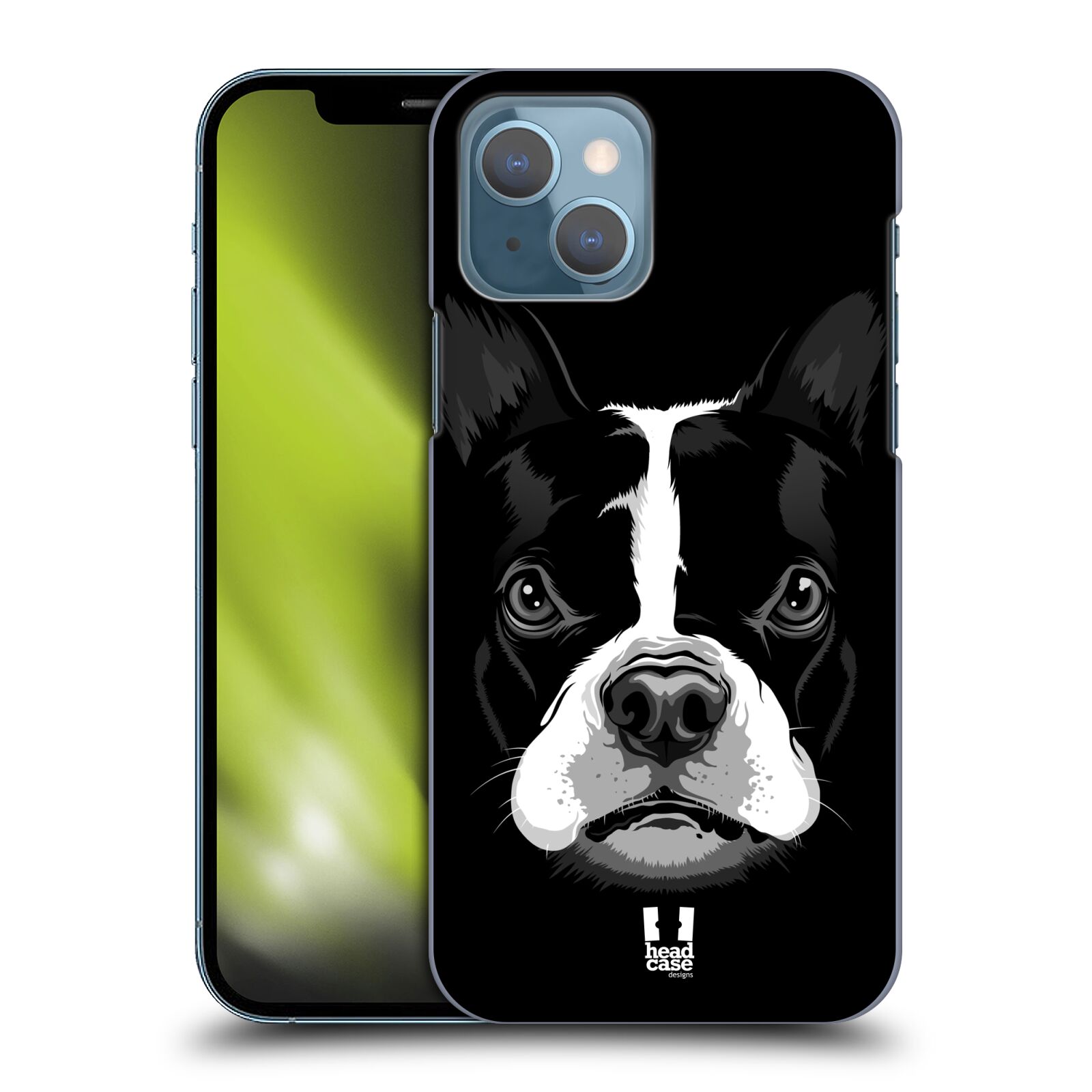 Plastové pouzdro na mobil Apple iPhone 13 - Head Case - ILUSTROVANÝ BULDOČEK