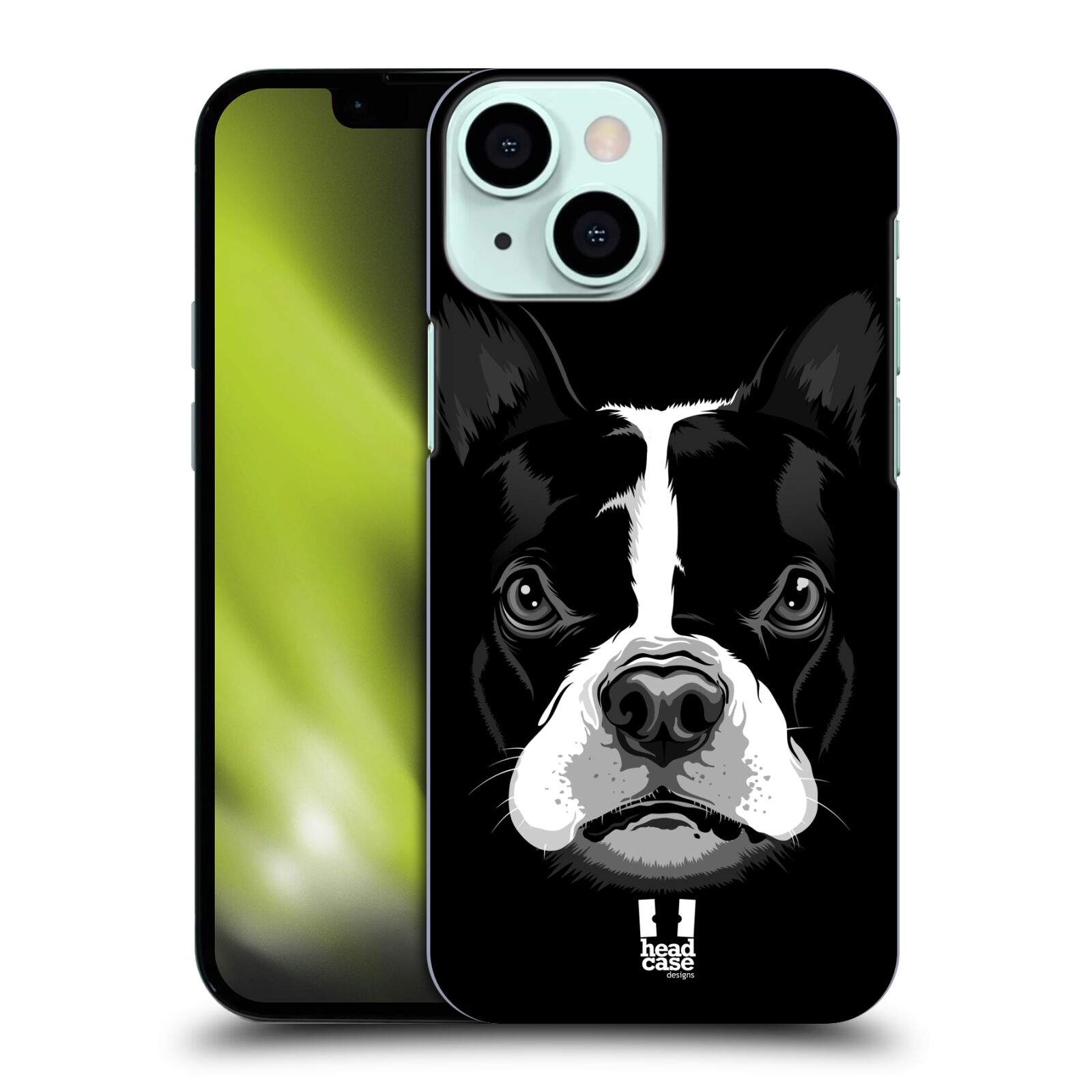 Plastové pouzdro na mobil Apple iPhone 13 Mini - Head Case - ILUSTROVANÝ BULDOČEK