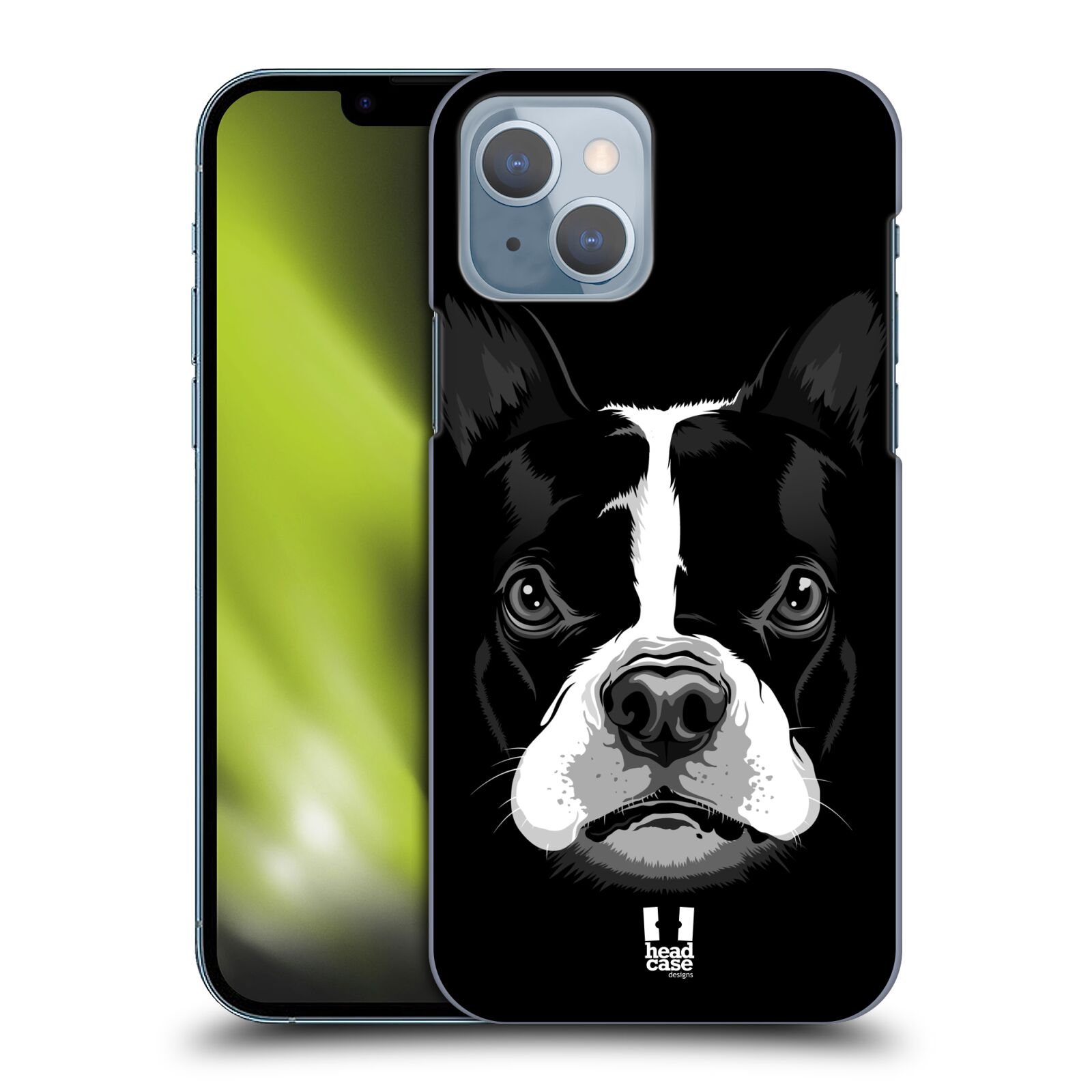 Plastové pouzdro na mobil Apple iPhone 14 - Head Case - ILUSTROVANÝ BULDOČEK