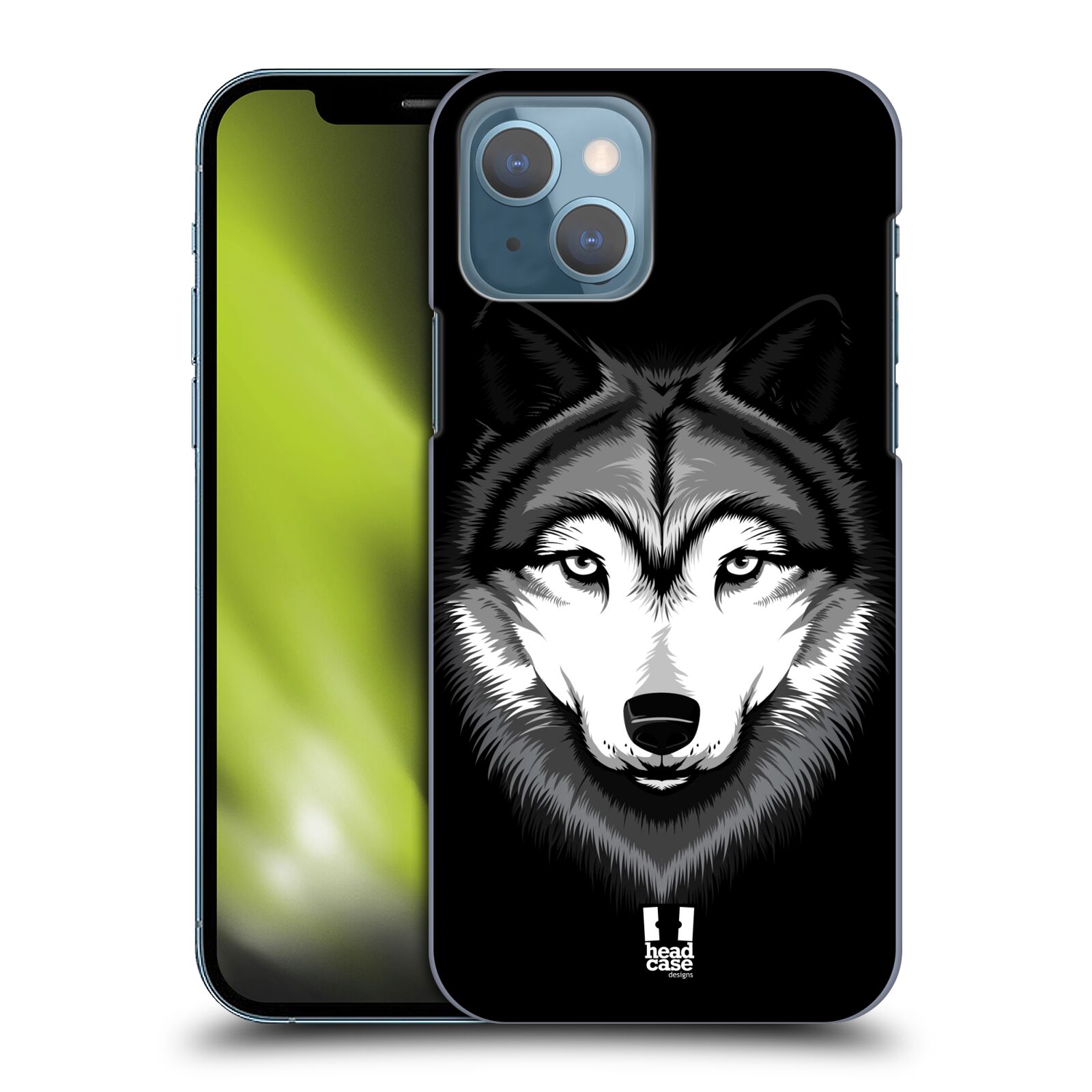 Plastové pouzdro na mobil Apple iPhone 13 - Head Case - ILUSTROVANÝ VLK