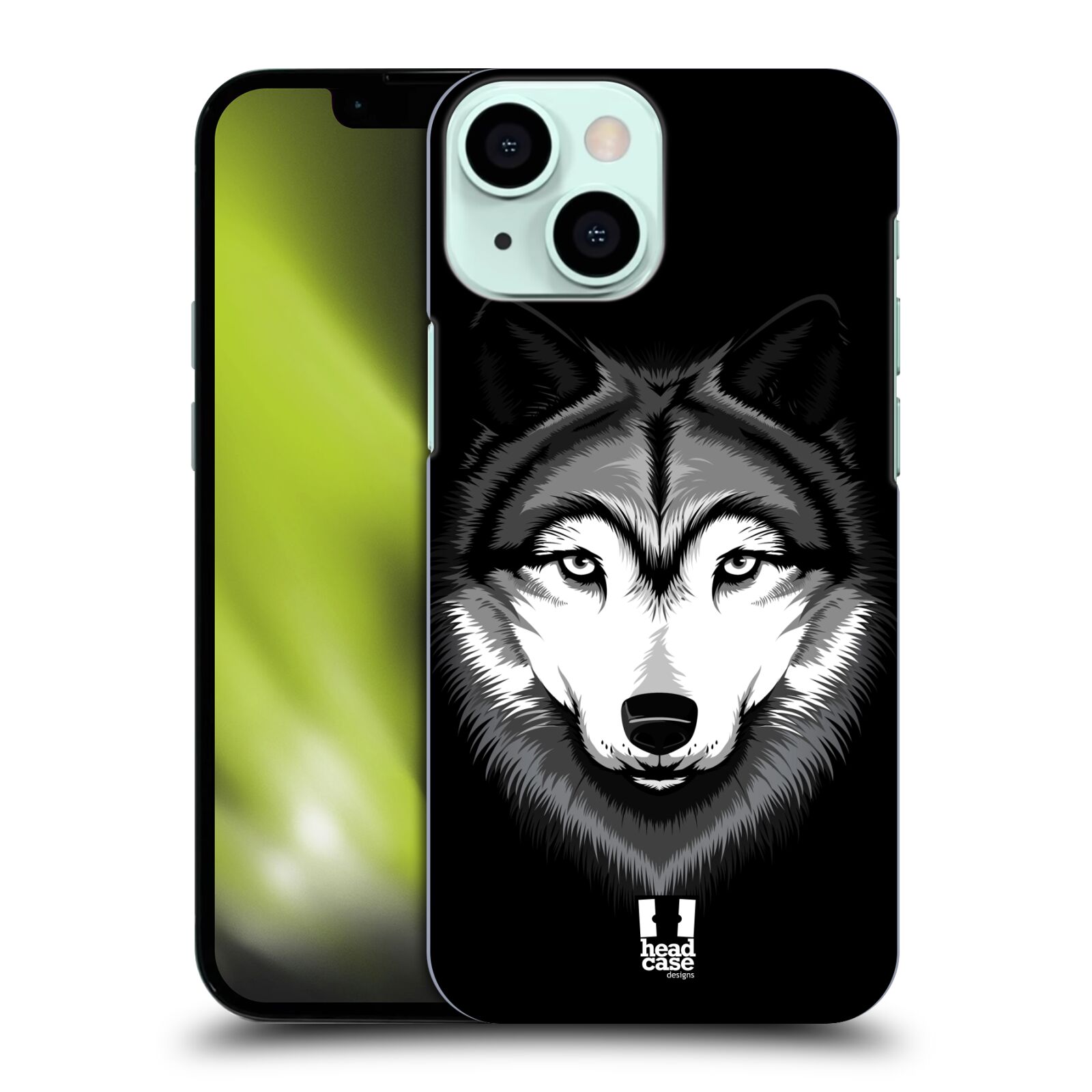 Plastové pouzdro na mobil Apple iPhone 13 Mini - Head Case - ILUSTROVANÝ VLK
