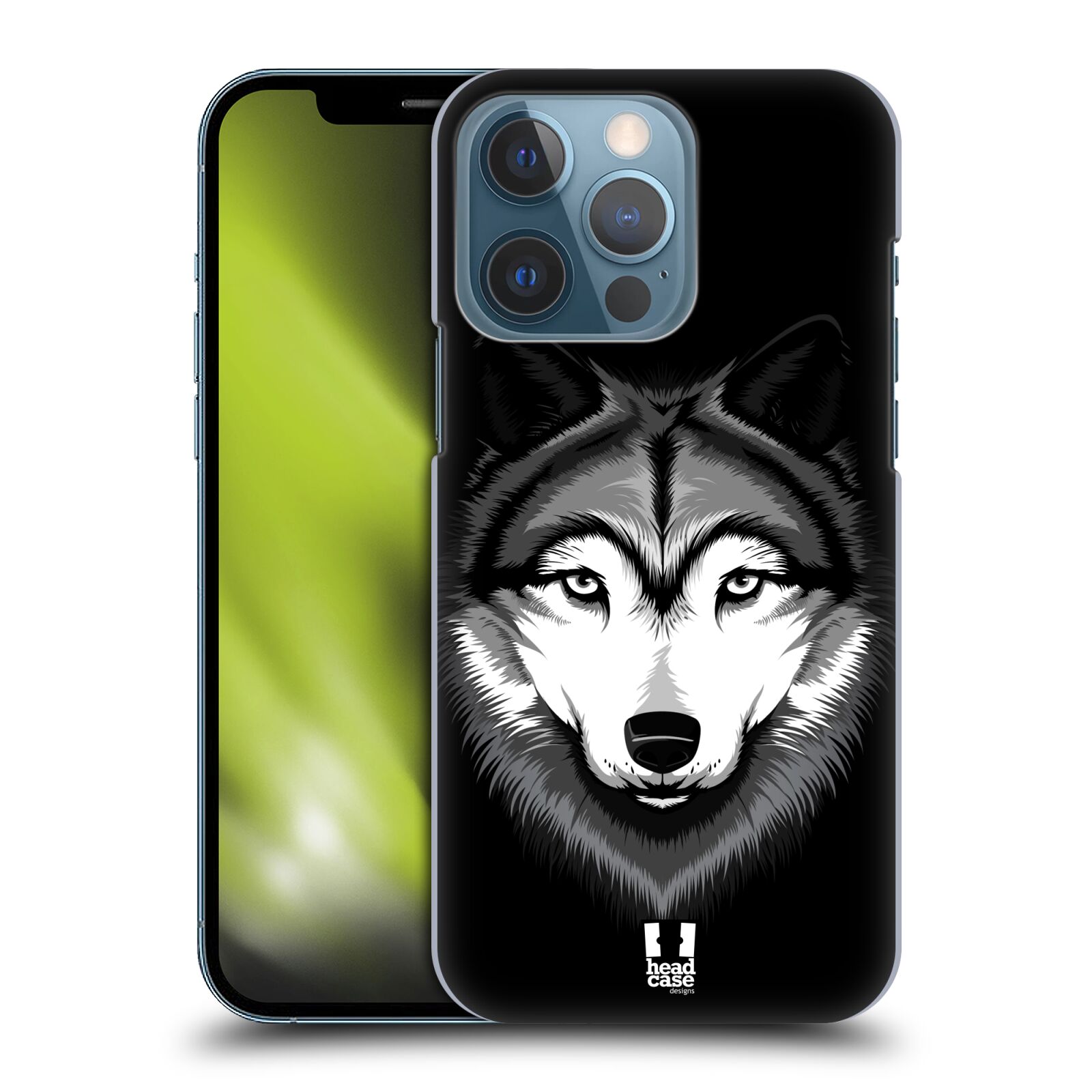 Plastové pouzdro na mobil Apple iPhone 13 Pro - Head Case - ILUSTROVANÝ VLK
