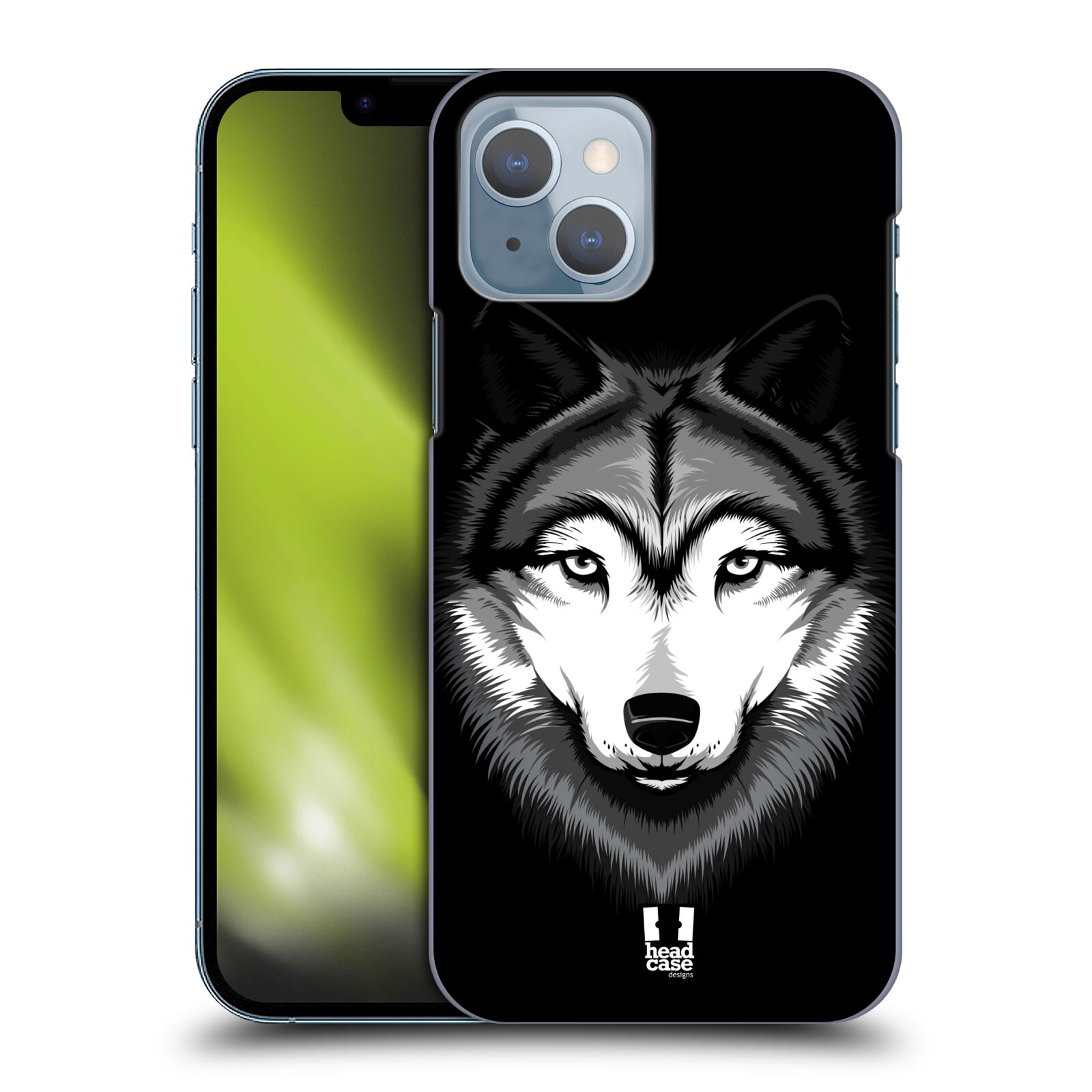 Plastové pouzdro na mobil Apple iPhone 14 - Head Case - ILUSTROVANÝ VLK