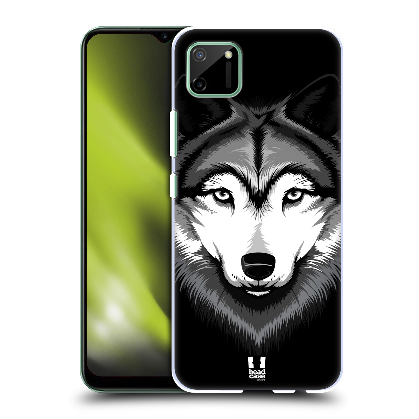 Plastové pouzdro na mobil Realme C11 - Head Case - ILUSTROVANÝ VLK