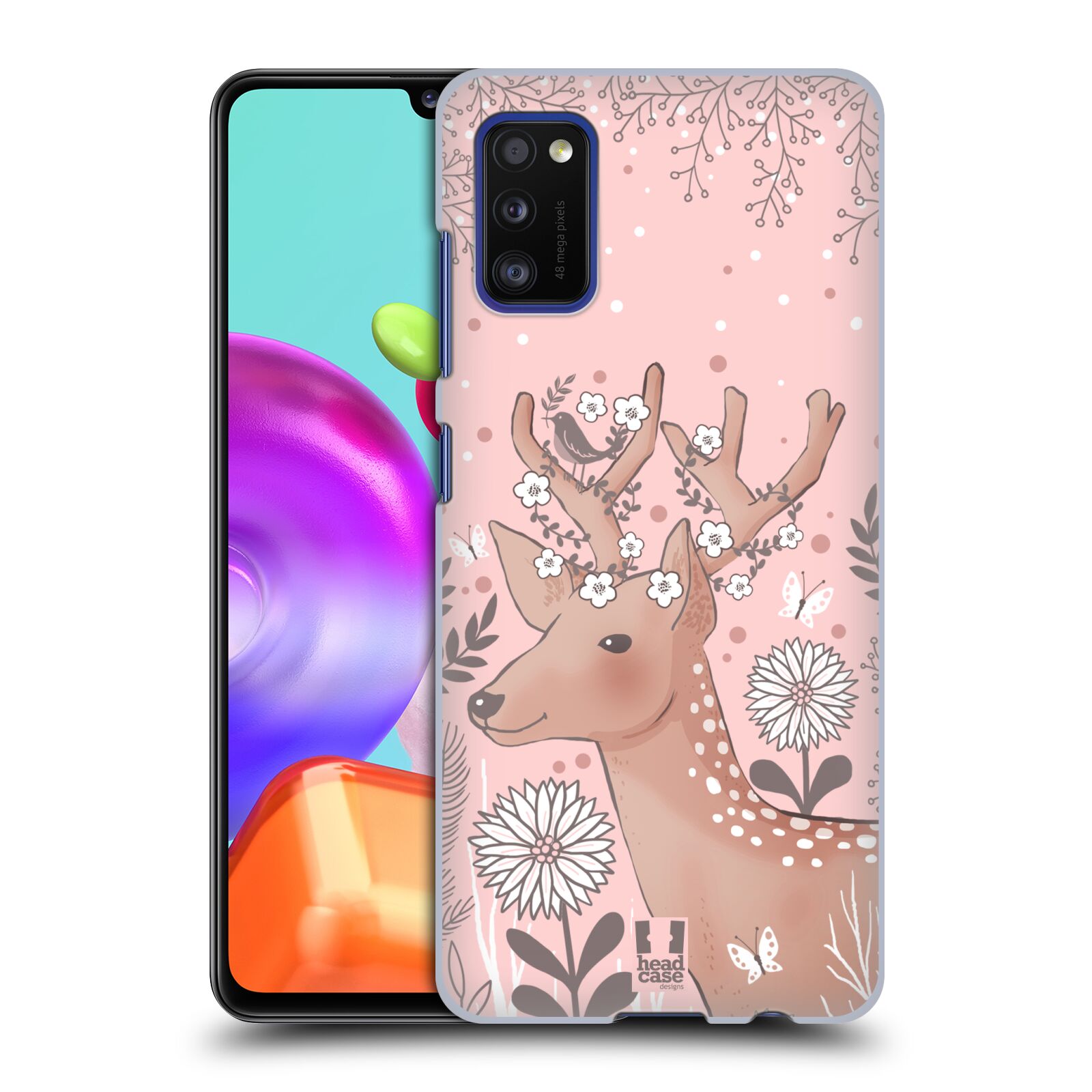 Plastové pouzdro na mobil Samsung Galaxy A41 - Head Case - Jelíneček (Plastový kryt, pouzdro, obal na mobilní telefon Samsung Galaxy A41 A415F Dual SIM s motivem Jelíneček)