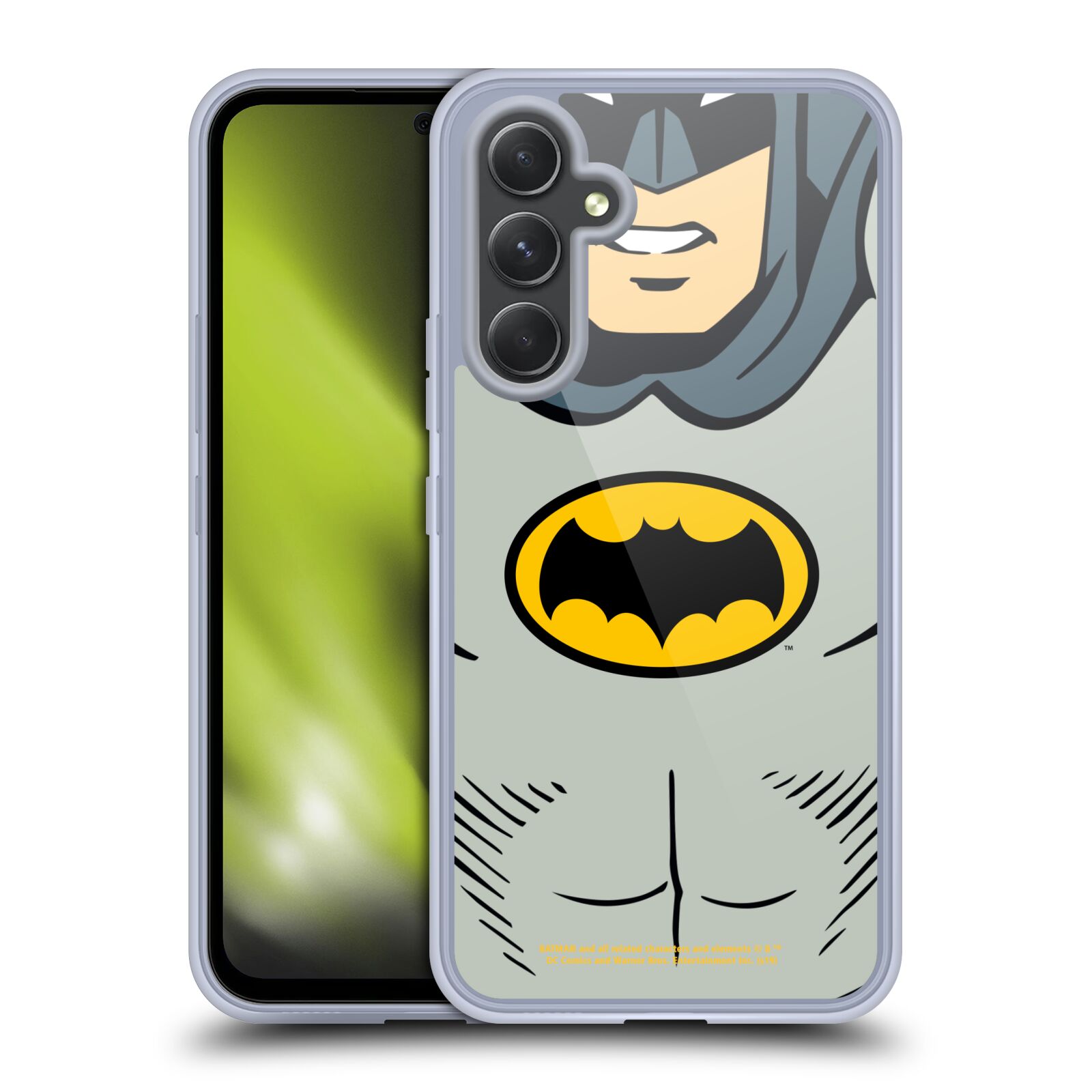 Silikonové pouzdro na mobil Samsung Galaxy A54 5G - Batman (Silikonový kryt, obal, pouzdro na mobilní telefon Samsung Galaxy A54 5G s licencovaným motivem Batman)