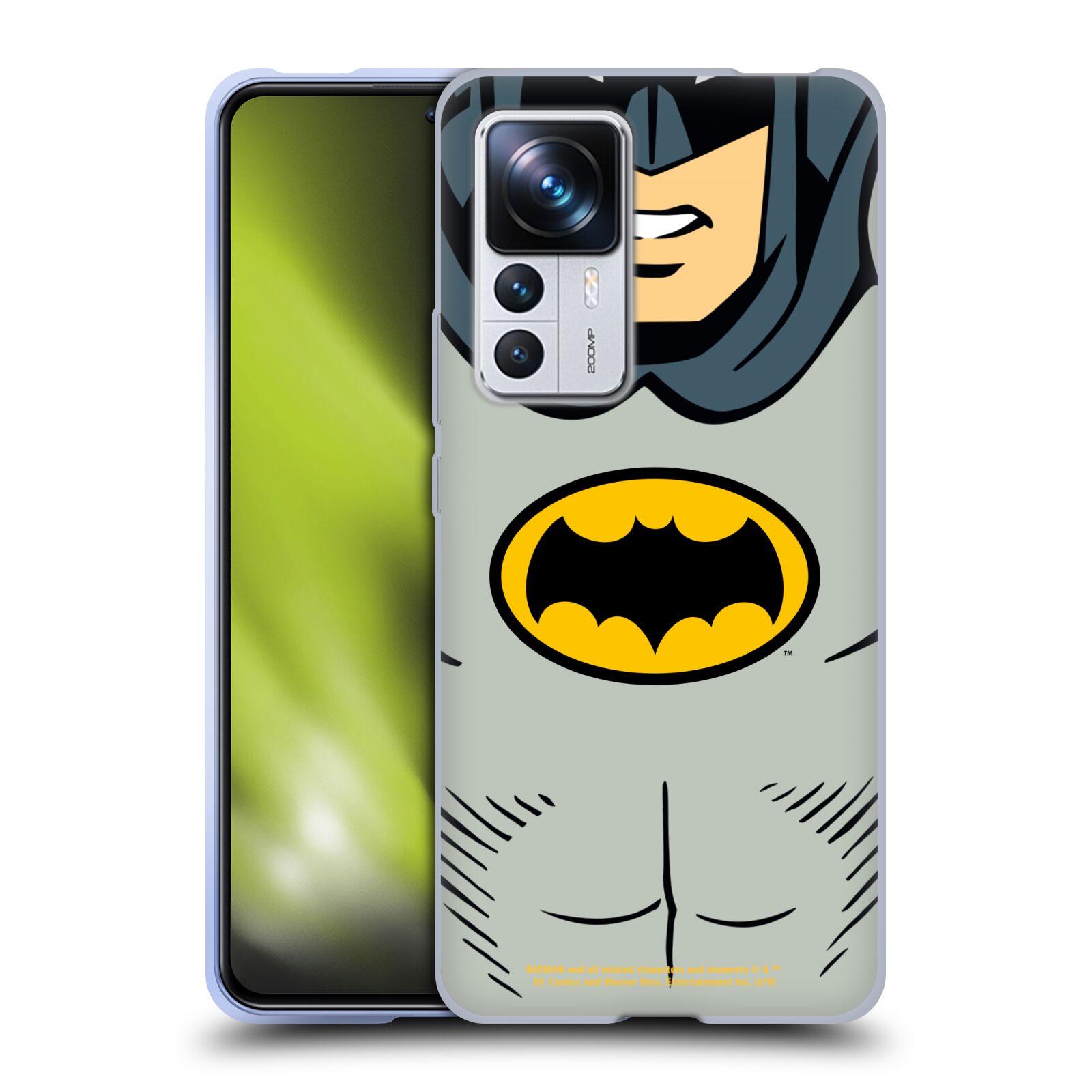 Silikonové pouzdro na mobil Xiaomi 12T / 12T Pro - Batman (Silikonový kryt, obal, pouzdro na mobilní telefon Xiaomi 12T / 12T Pro s licencovaným motivem Batman)