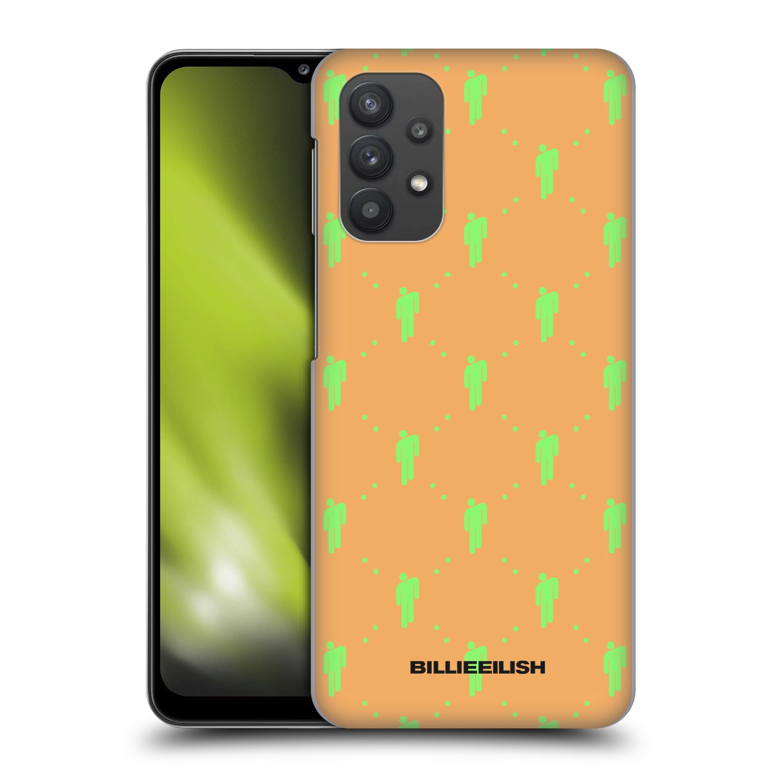 Plastové pouzdro na mobil Samsung Galaxy A32 5G - Billie Eilish - Blohsh Pattern