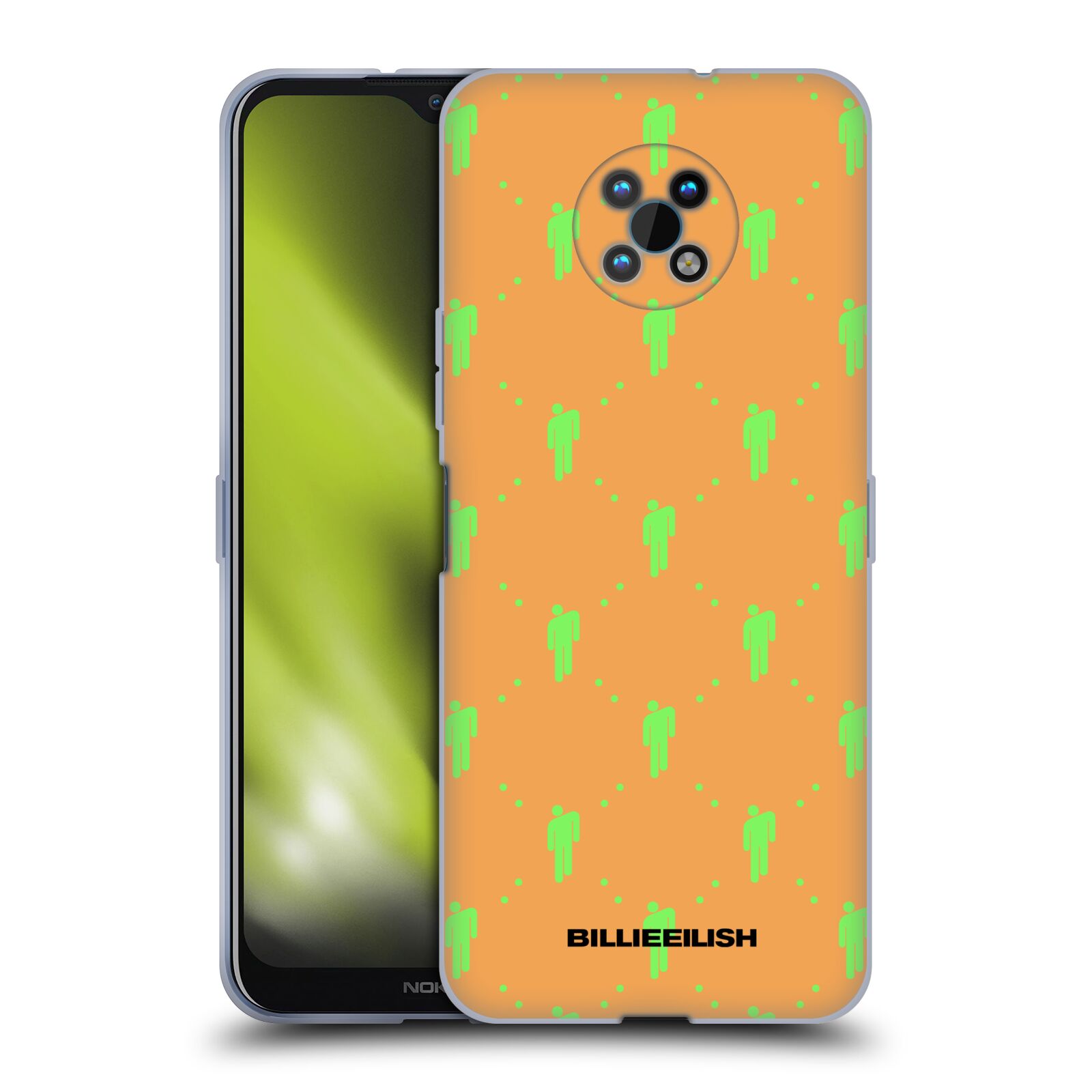 Silikonové pouzdro na mobil Nokia G50 5G - Billie Eilish - Blohsh Pattern