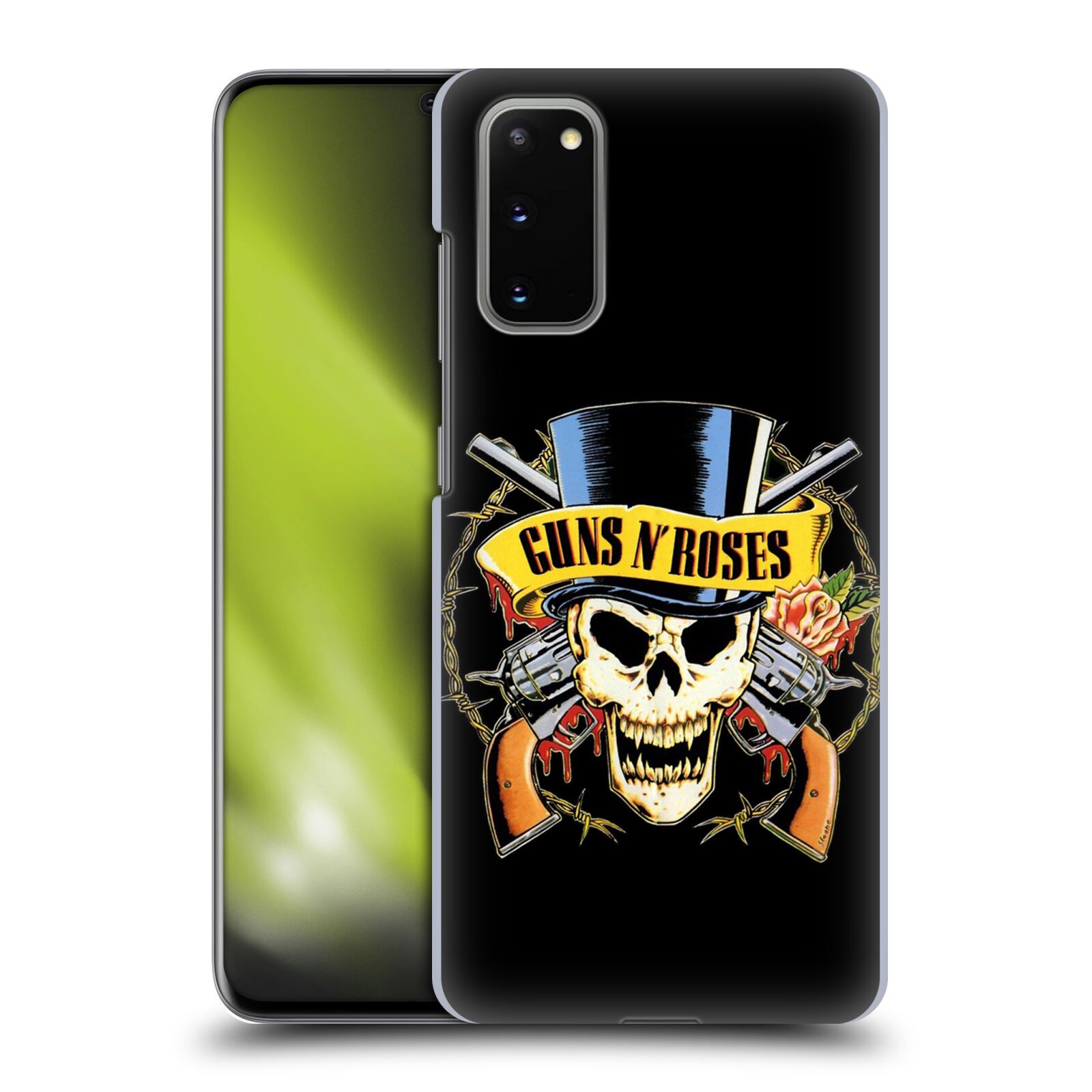 Plastové pouzdro na mobil Samsung Galaxy S20 - Head Case - Guns N' Roses - Lebka
