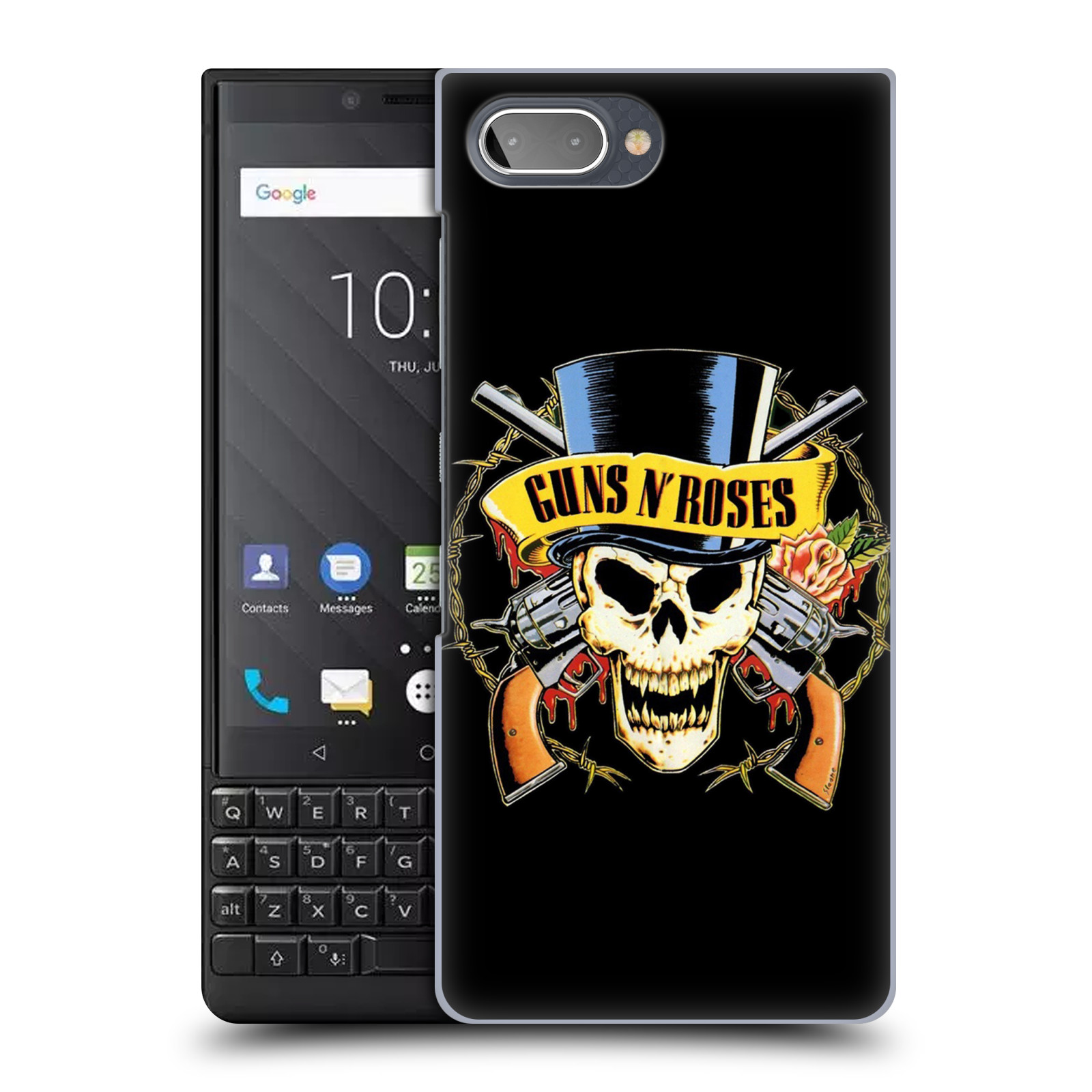 Plastové pouzdro na mobil Blackberry Key 2 - Head Case - Guns N' Roses - Lebka