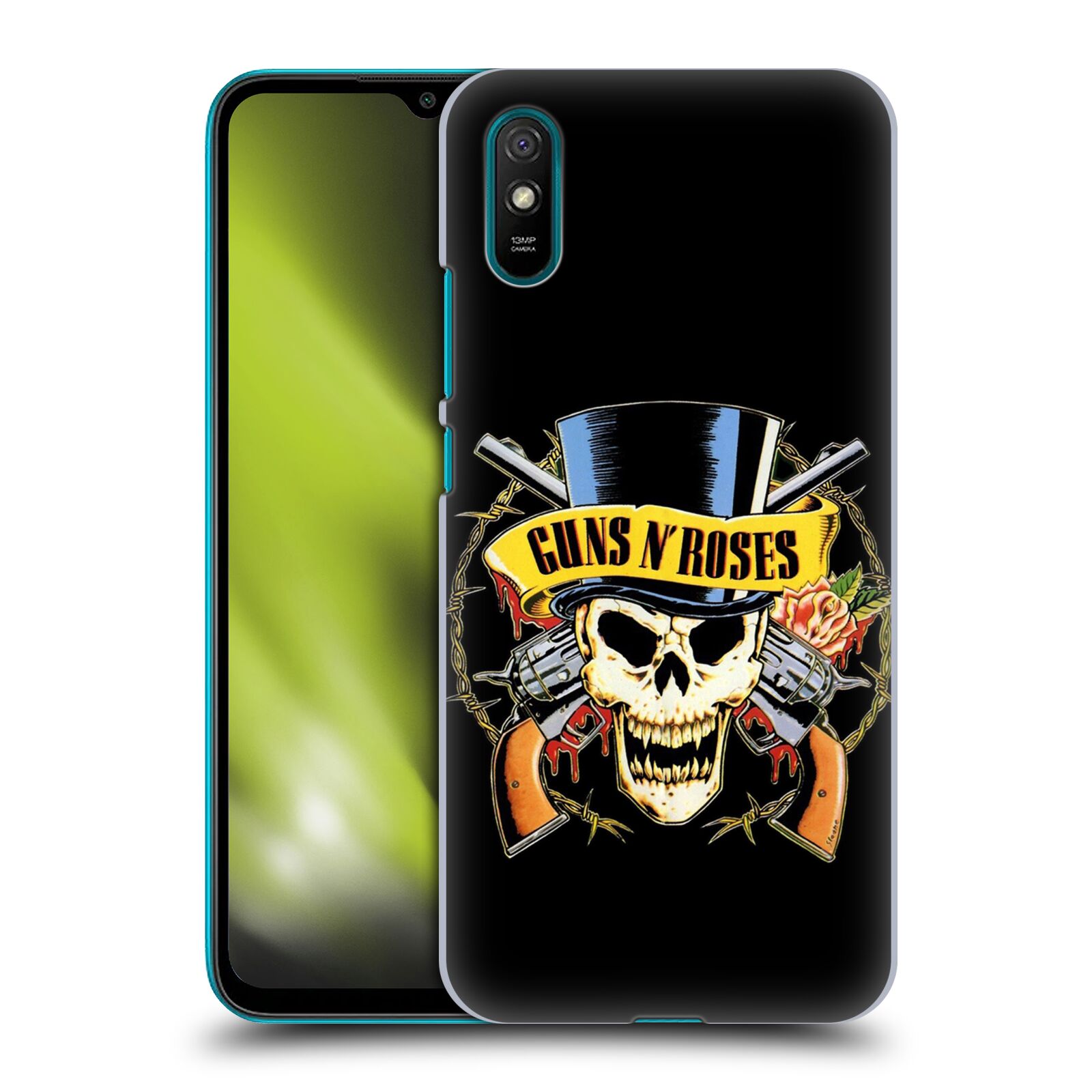 Plastové pouzdro na mobil Xiaomi Redmi 9A / Xiaomi Redmi 9AT - Head Case - Guns N' Roses - Lebka