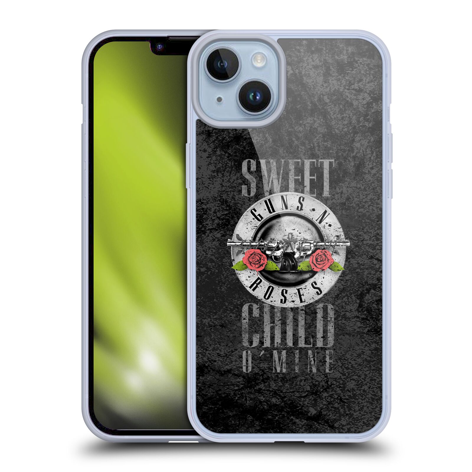 Silikonové pouzdro na mobil Apple iPhone 14 Plus - Head Case - Guns N' Roses - Sweet Child