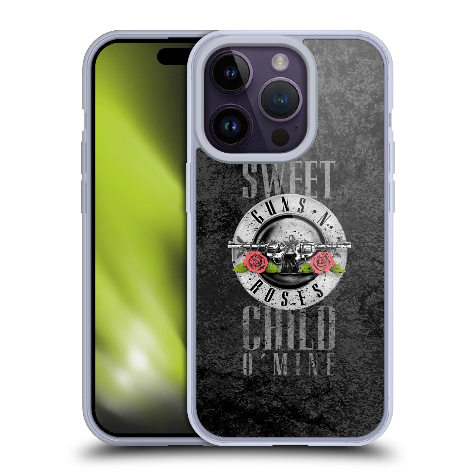 Silikonové pouzdro na mobil Apple iPhone 14 Pro - Head Case - Guns N' Roses - Sweet Child