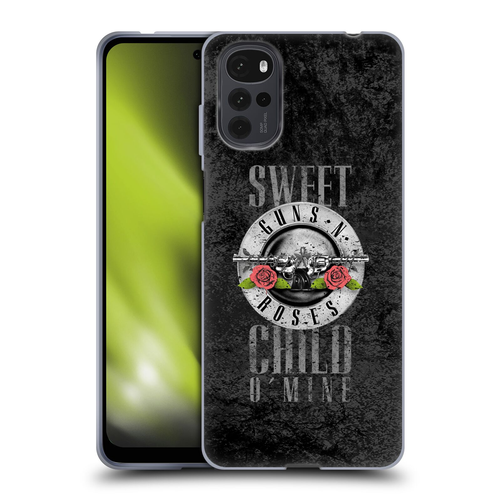 Silikonové pouzdro na mobil Motorola Moto G22 - Head Case - Guns N' Roses - Sweet Child