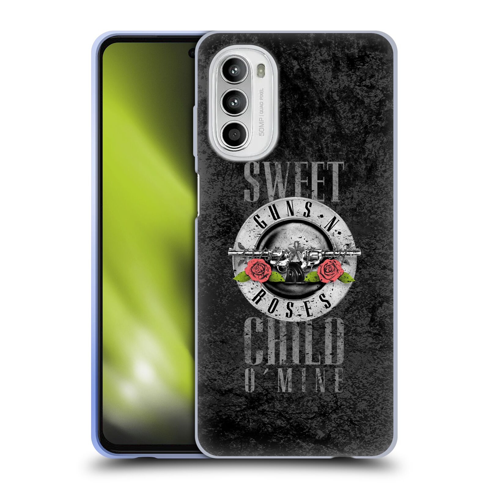 Silikonové pouzdro na mobil Motorola Moto G52 - Head Case - Guns N' Roses - Sweet Child
