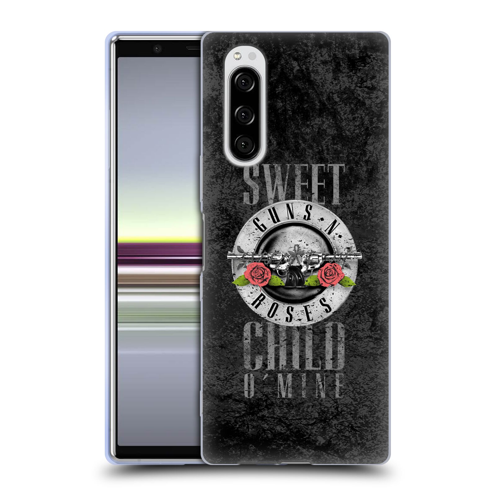 Silikonové pouzdro na mobil Sony Xperia 5 - Head Case - Guns N' Roses - Sweet Child