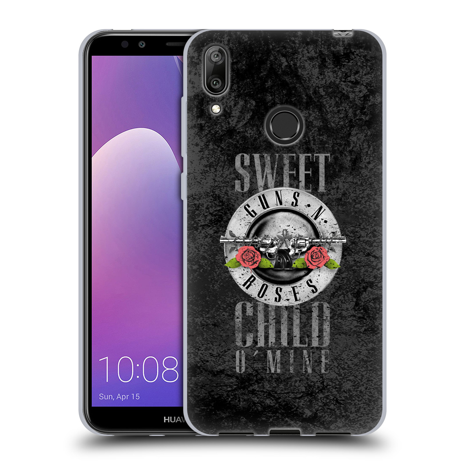Silikonové pouzdro na mobil Huawei Y7 (2019) - Head Case - Guns N' Roses - Sweet Child
