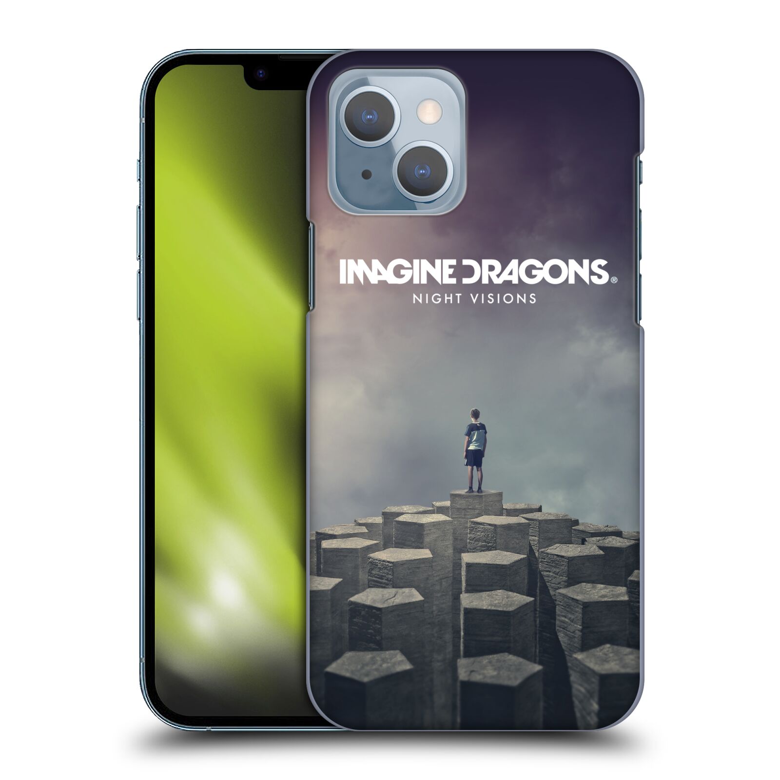 Plastové pouzdro na mobil Apple iPhone 14 - Imagine Dragons - Night Visions